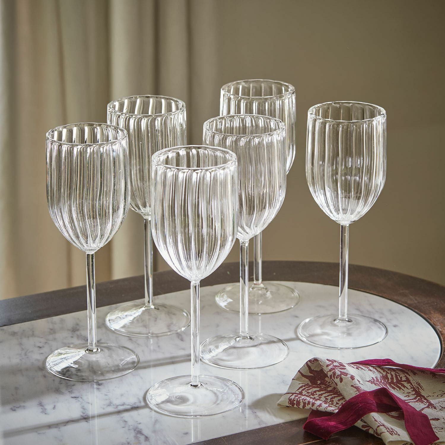 Glas 6er Set Bavella
