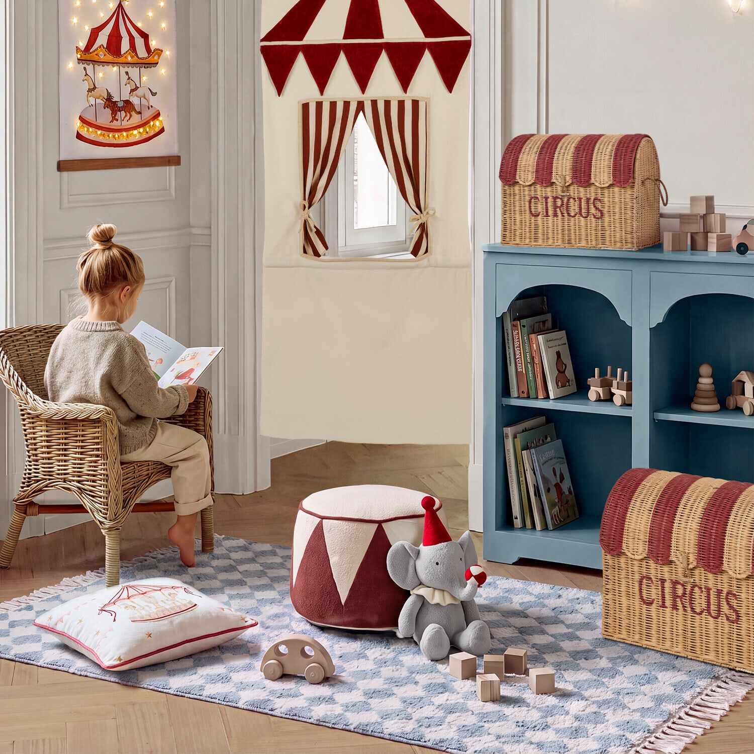Kinderpouf Biboli