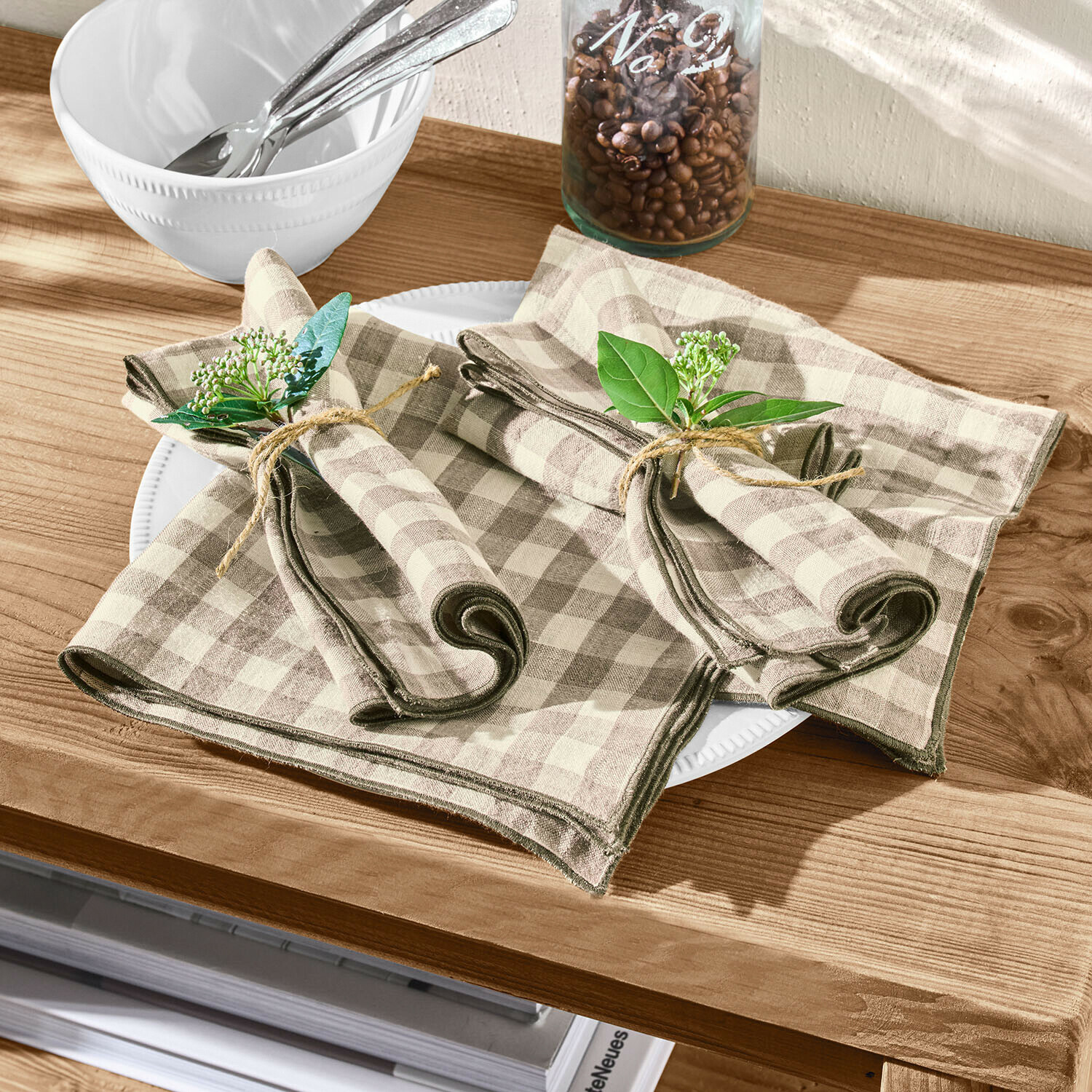 Serviette 4er Set Marrowby
