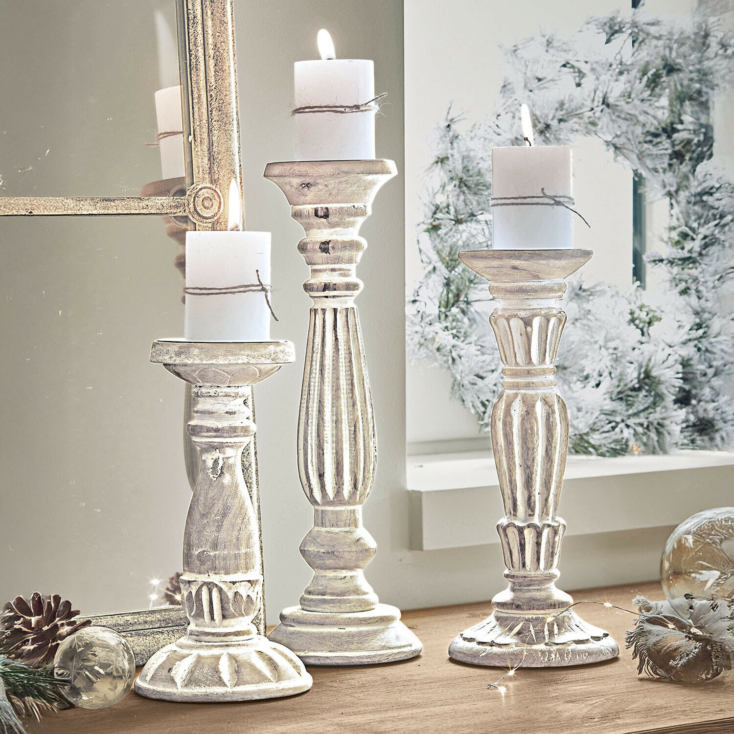 Kerzenständer 3er Set Folligny Kerzenständer 3er Set Folligny