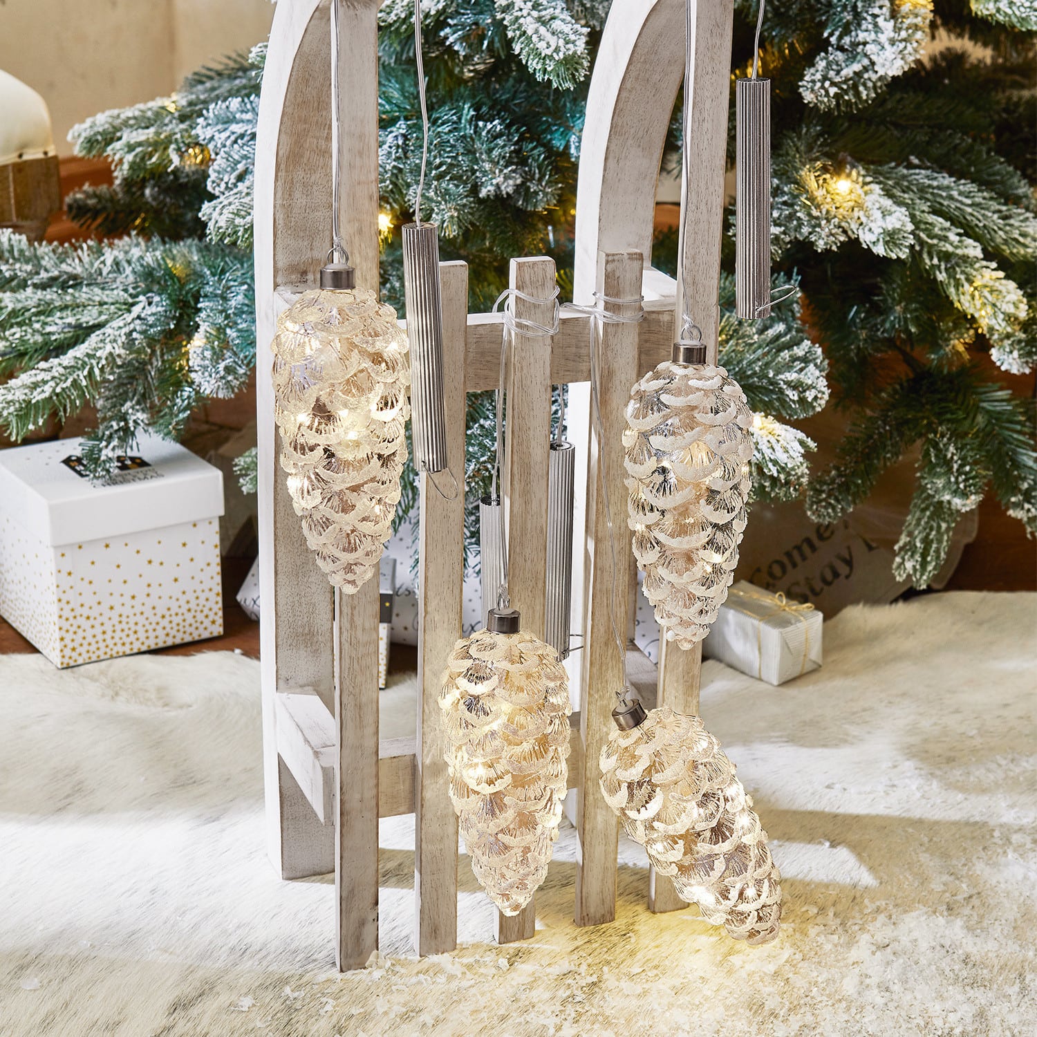 Weihnachtsschmuck 4er Set Brodie