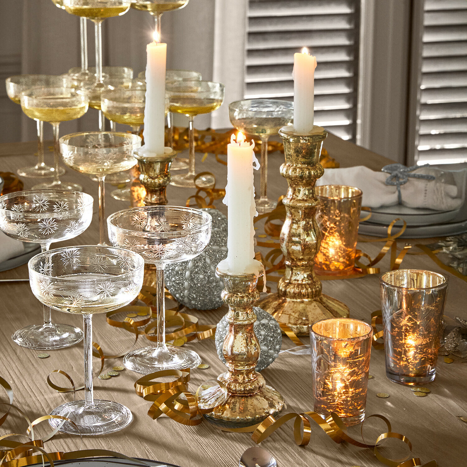 Kerzenständer 6er Set Quirène