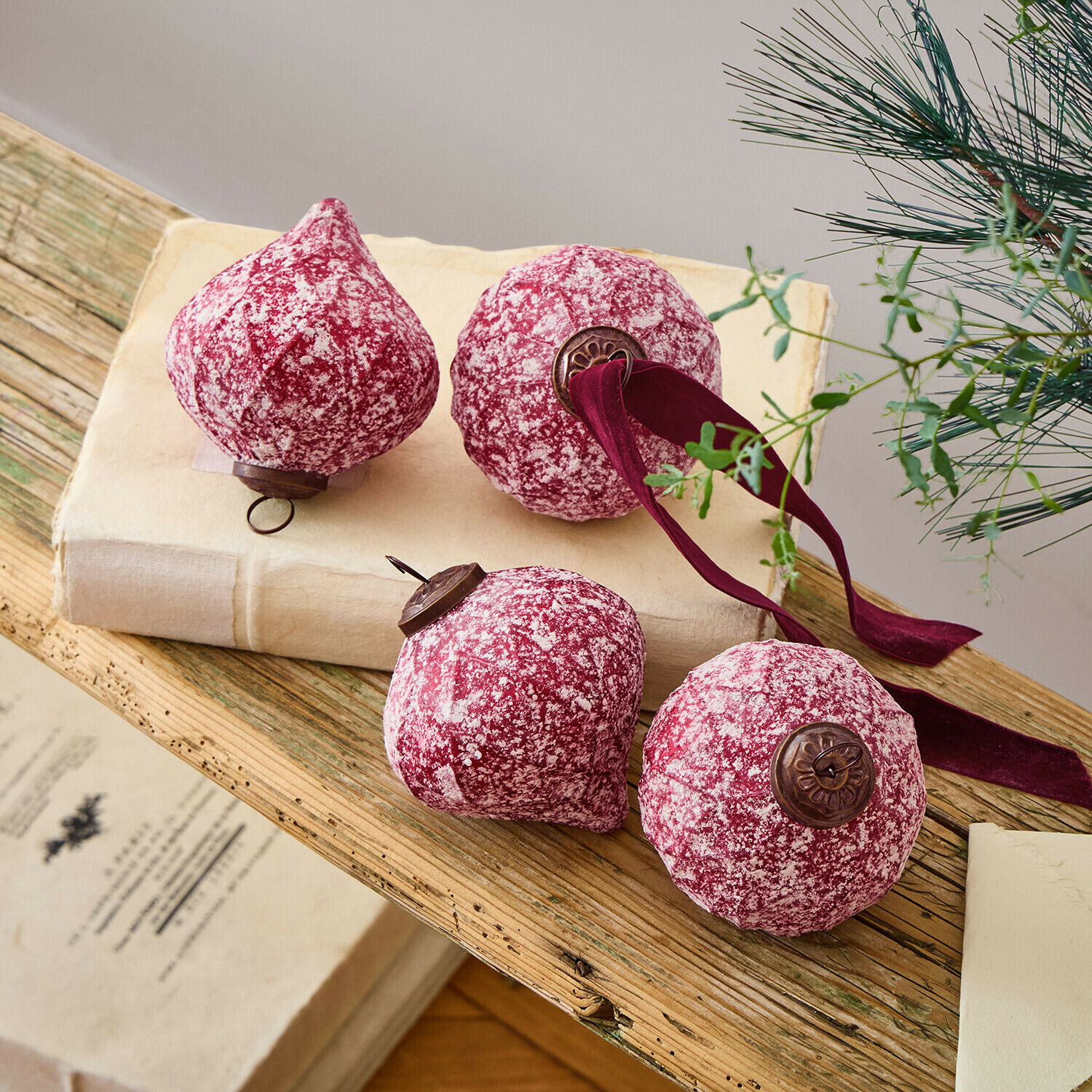 Weihnachtskugel 4er Set Ysavelle Weihnachtskugel 4er Set Ysavelle