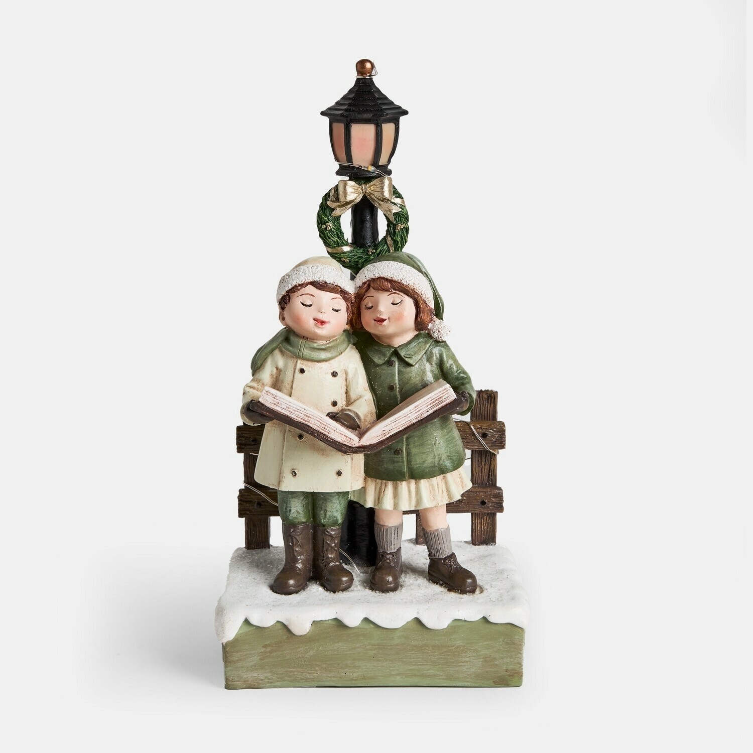 Deko-Kinder mit LED-Laterne Jerries