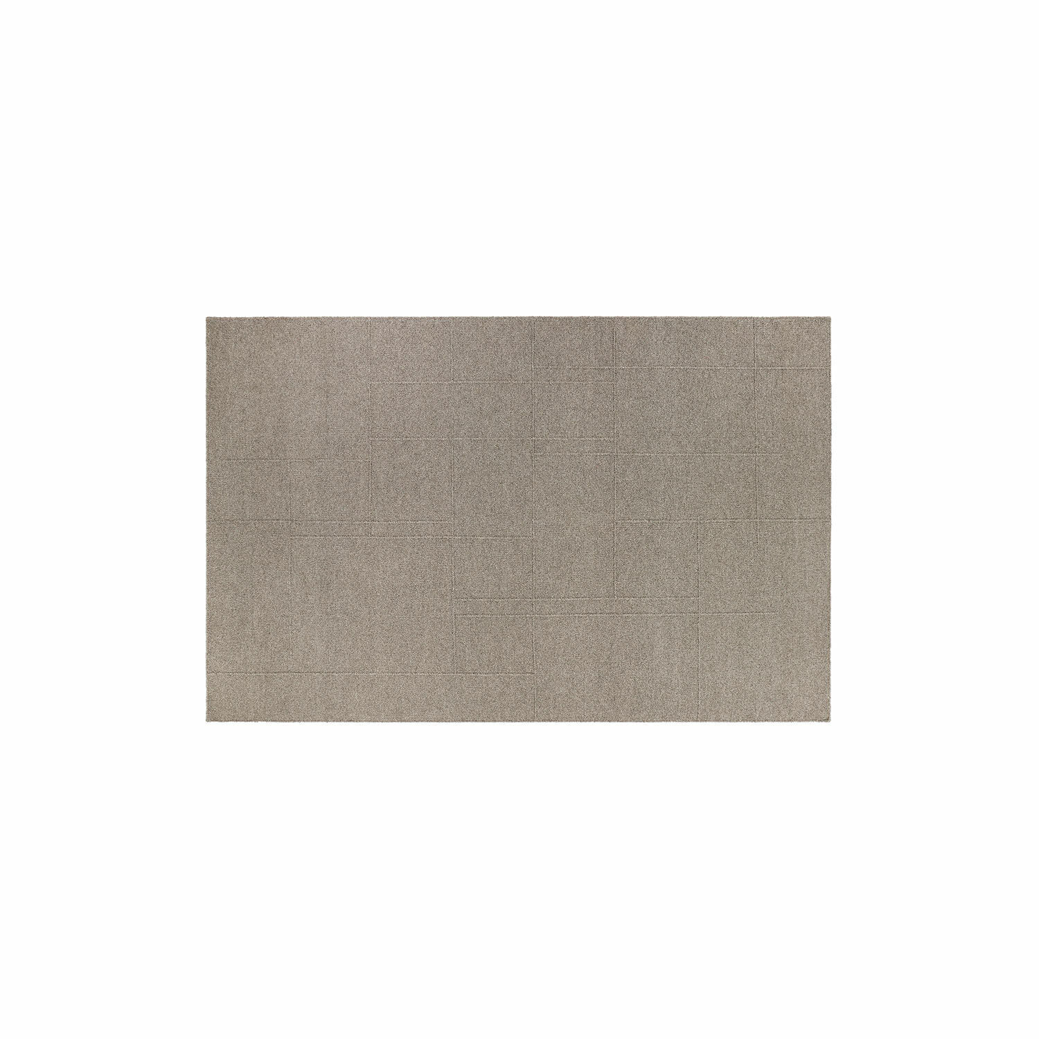 Teppich Tharim Beiger Teppich mit feinem geometrischem Muster, weiches Material, ideal für das Wohnzimmer