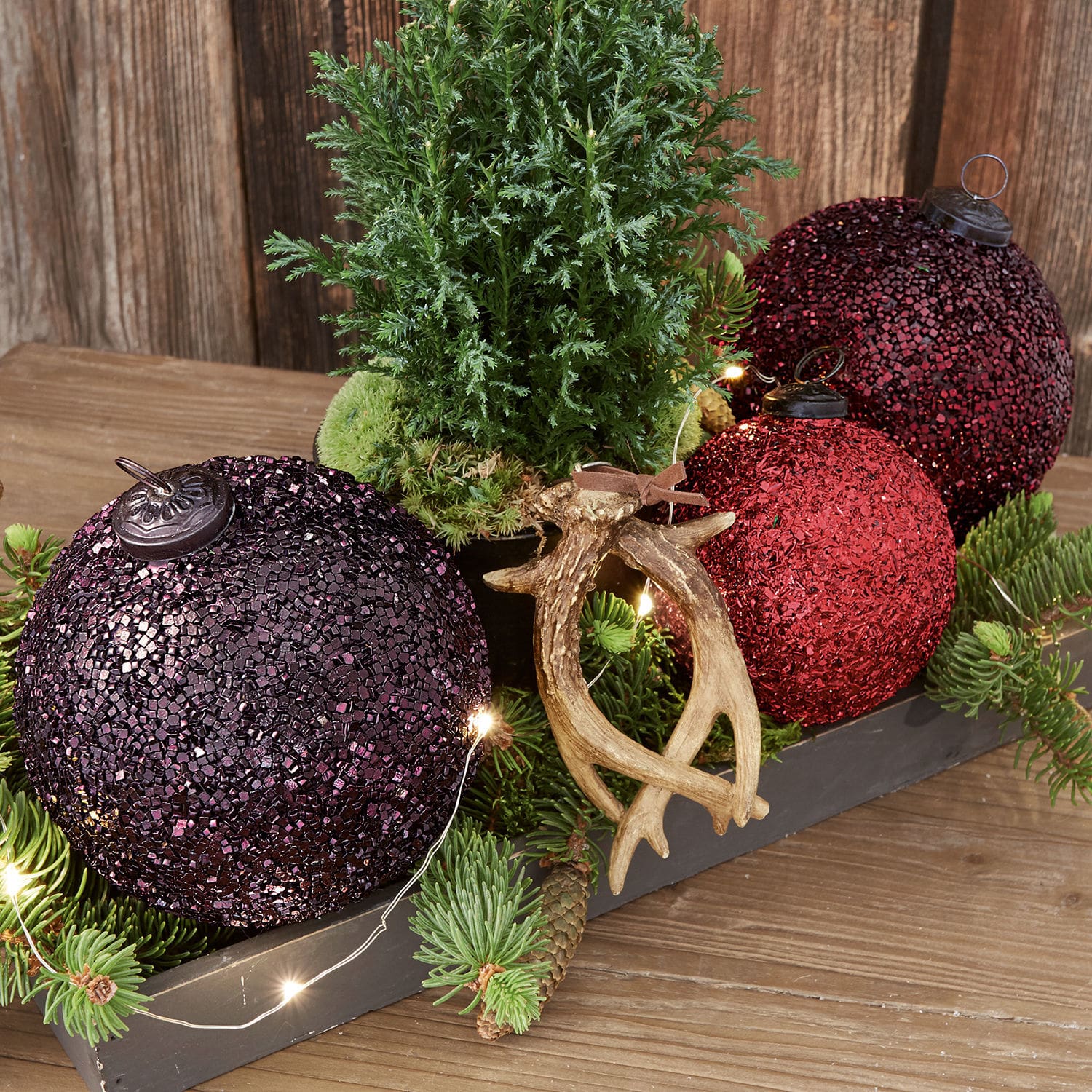 Weihnachtsschmuck 3er Set Paserienne