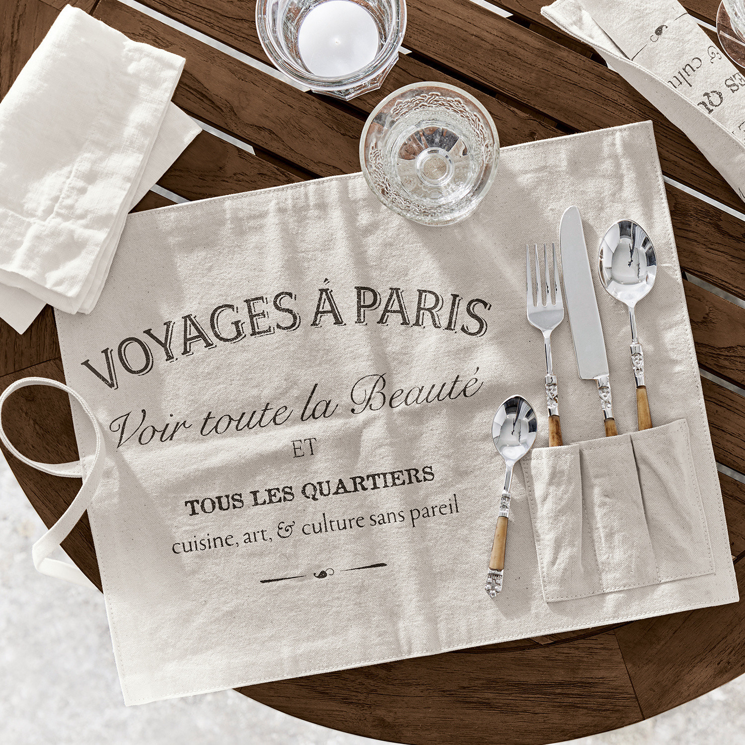 Platzset 2er Set Voyage