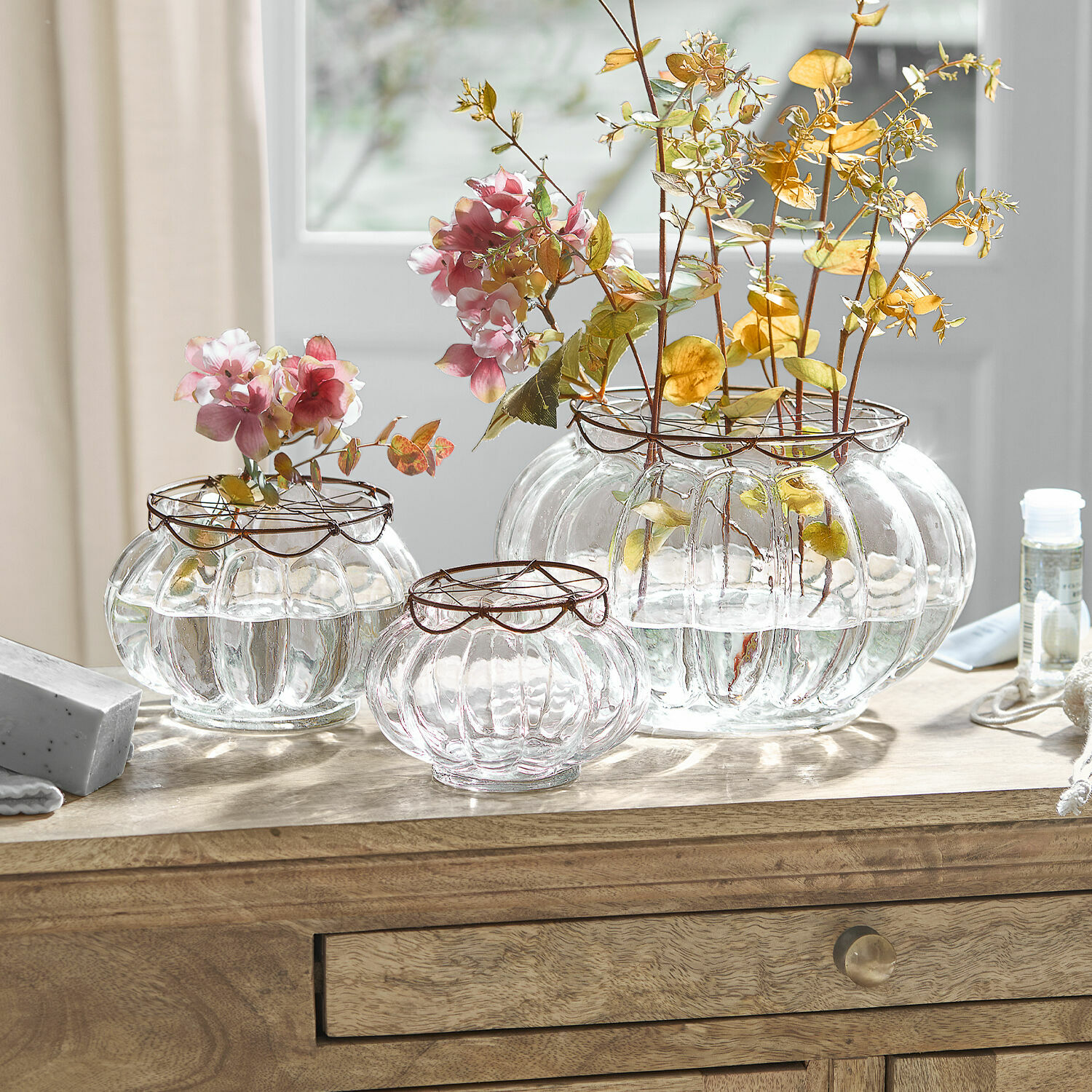 Vase 3er Set Xyphine