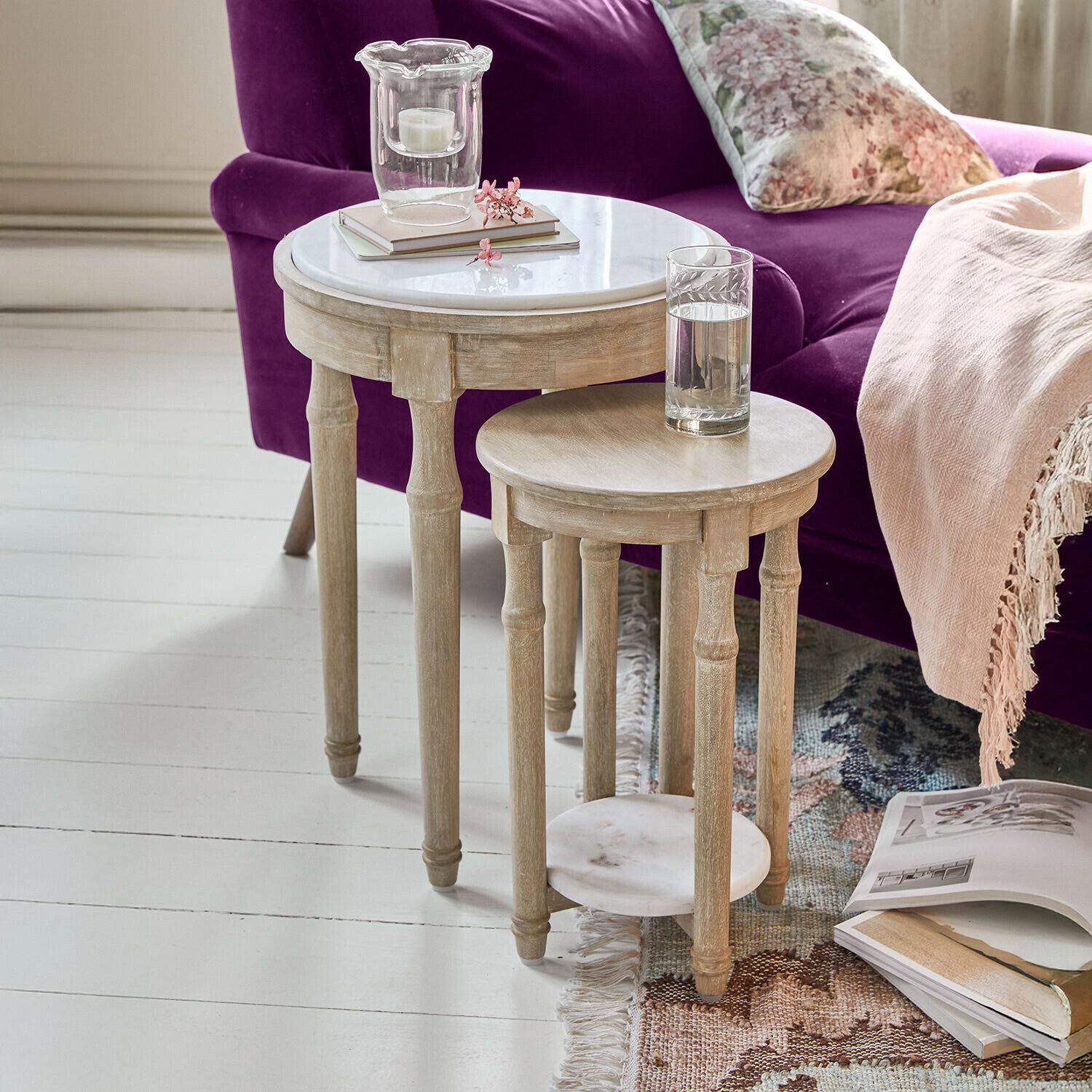 Beistelltisch 2er Set Camélune