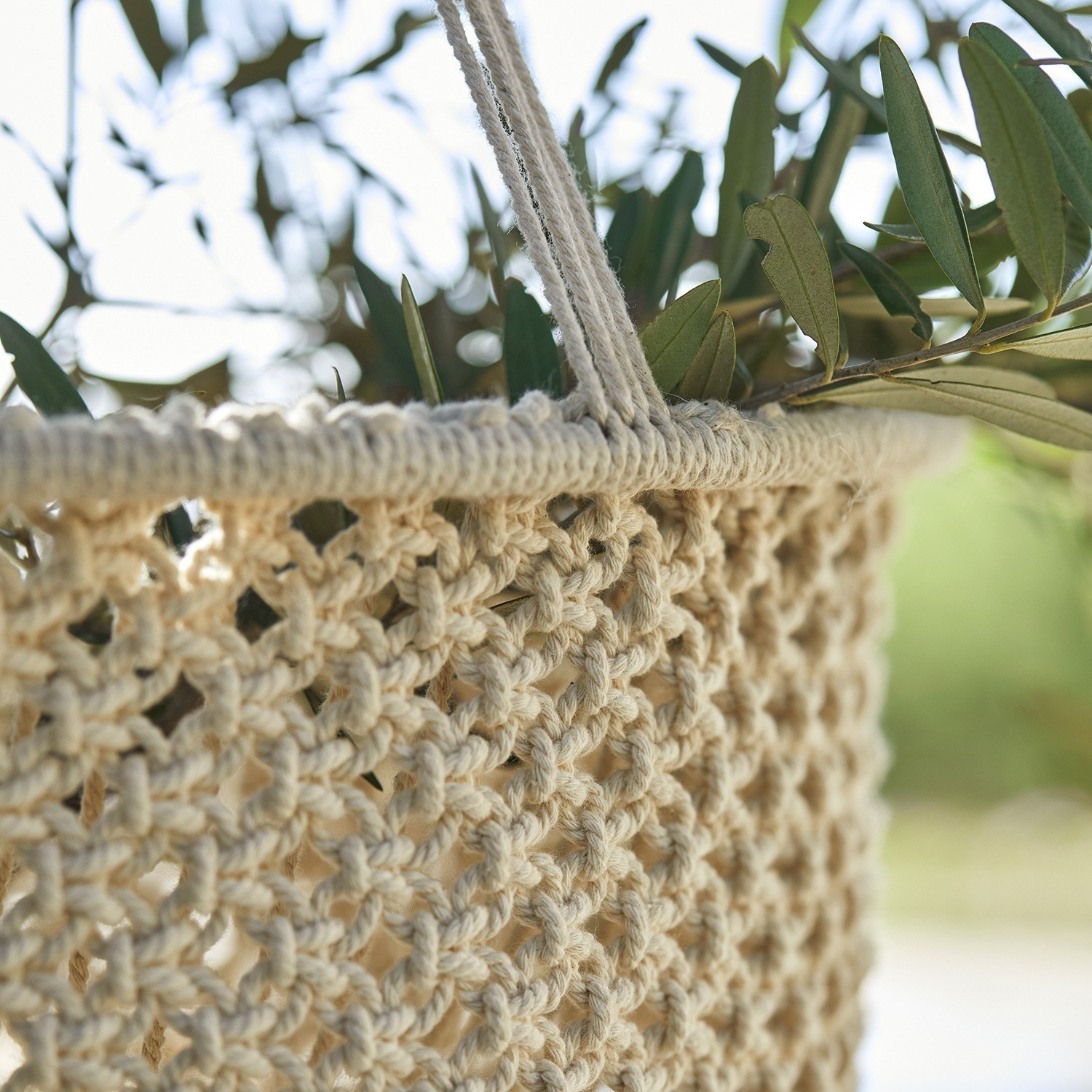 Blumenampel 2er Set Boho