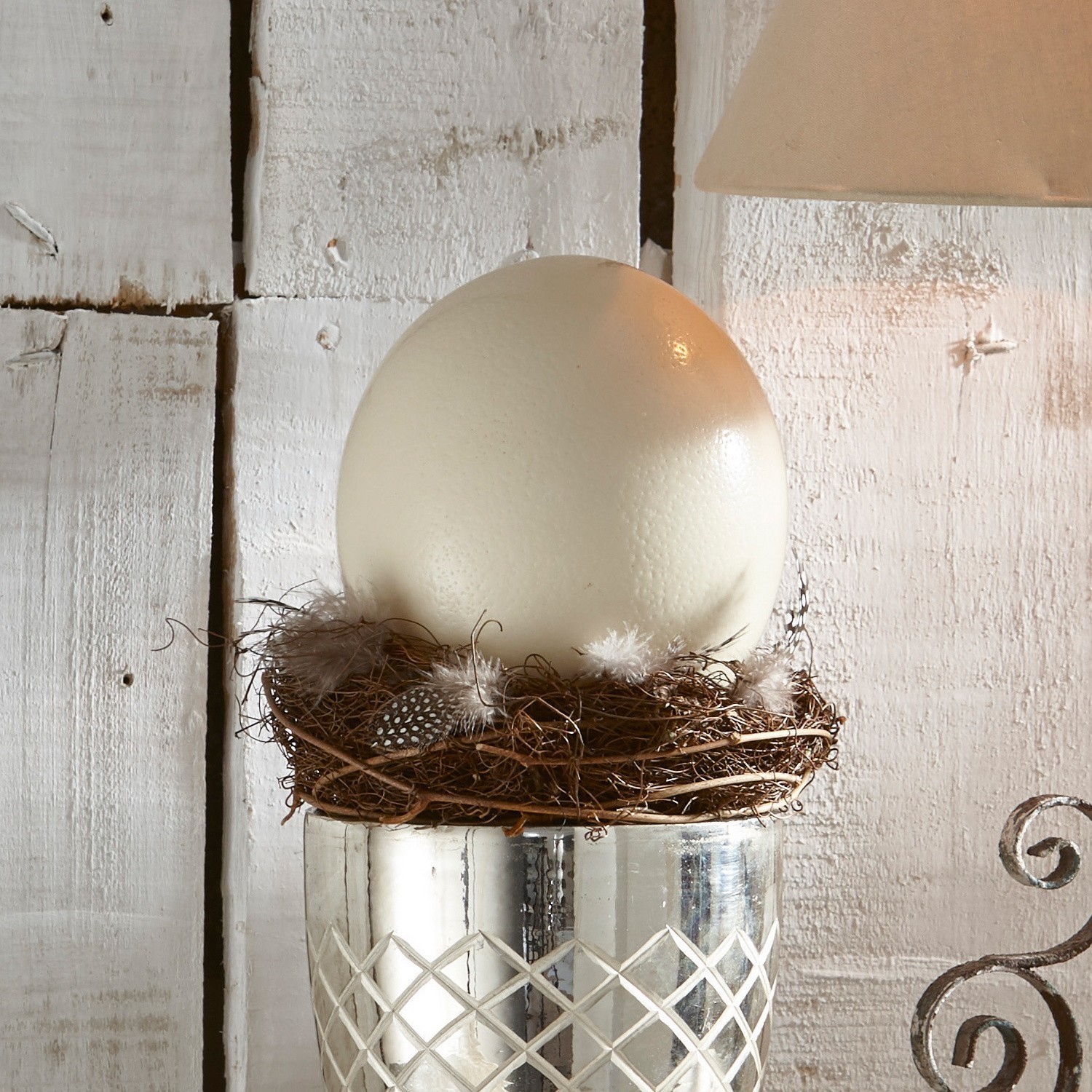 Straussenei 2er Set Égon