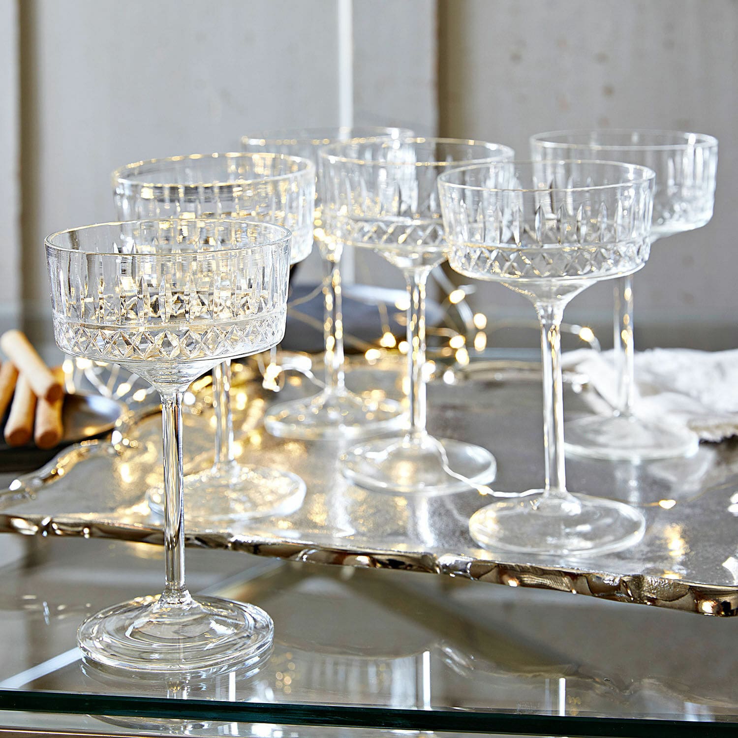 Sektglas 6er Set Deion