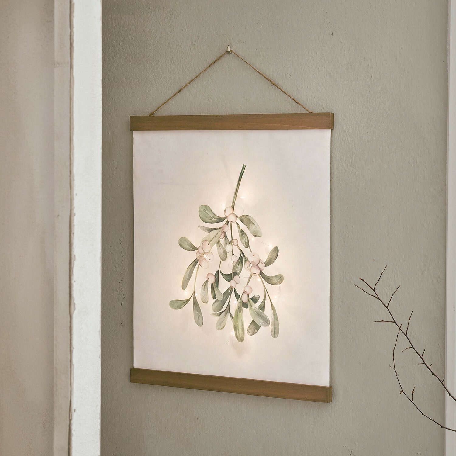 LED-Wandbild Lourévie LED-Wandbild Lourévie