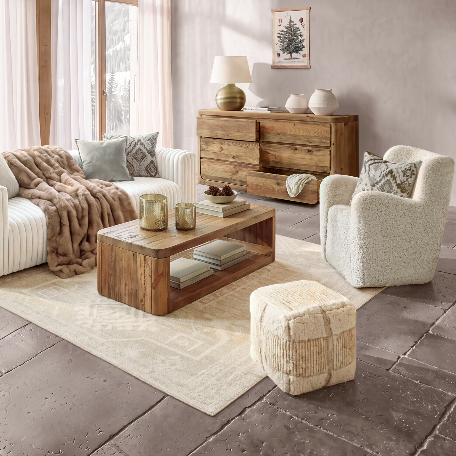 Hocker Palmane