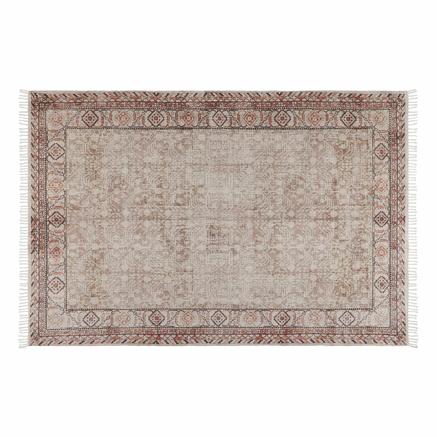 Outdoor-Teppich Bunbury in Braun-Beige mit feinem Muster, wetterbeständig für Terrasse und Garten