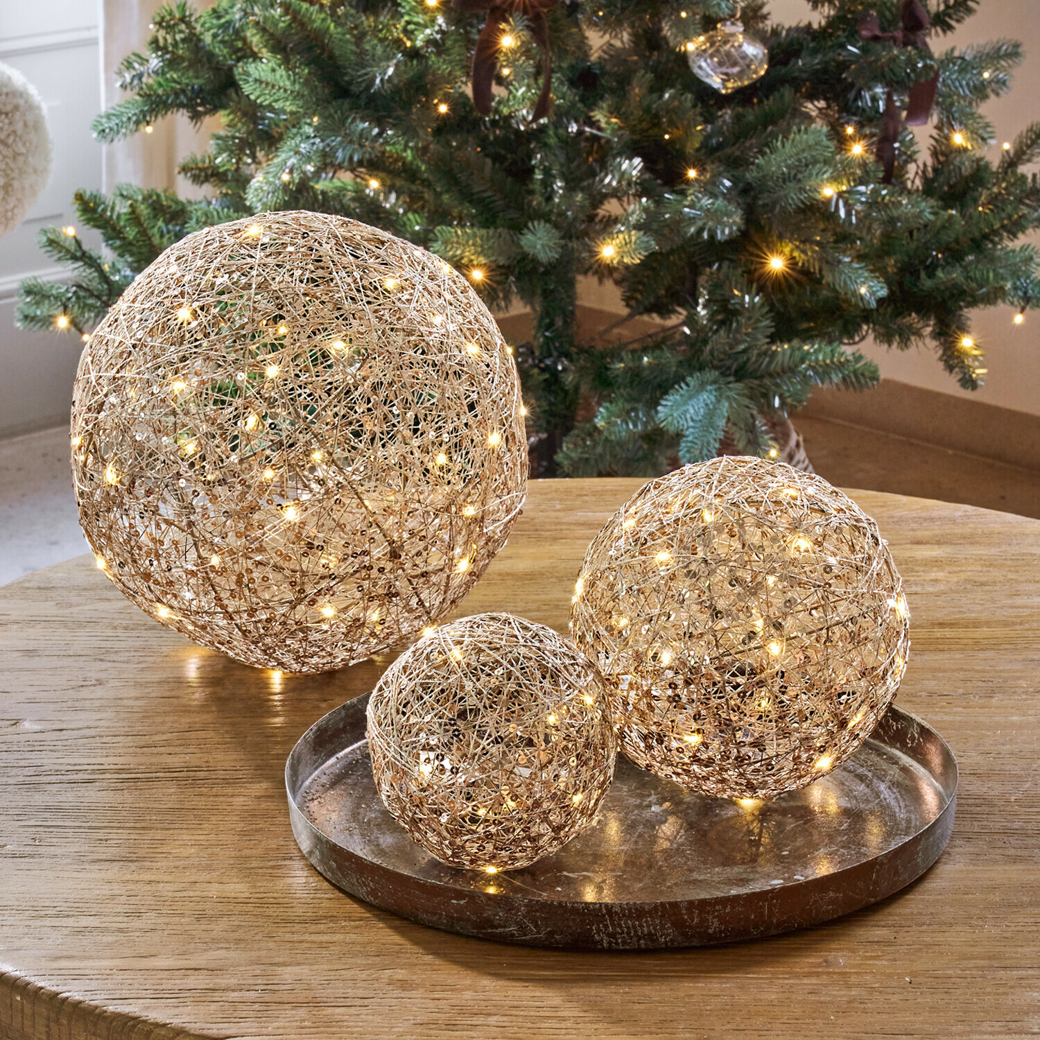 LED-Kugel 3er Set Casaglam