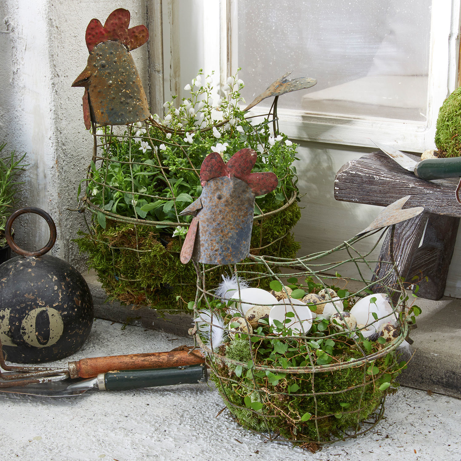 Eierkorb 2er Set Henrya