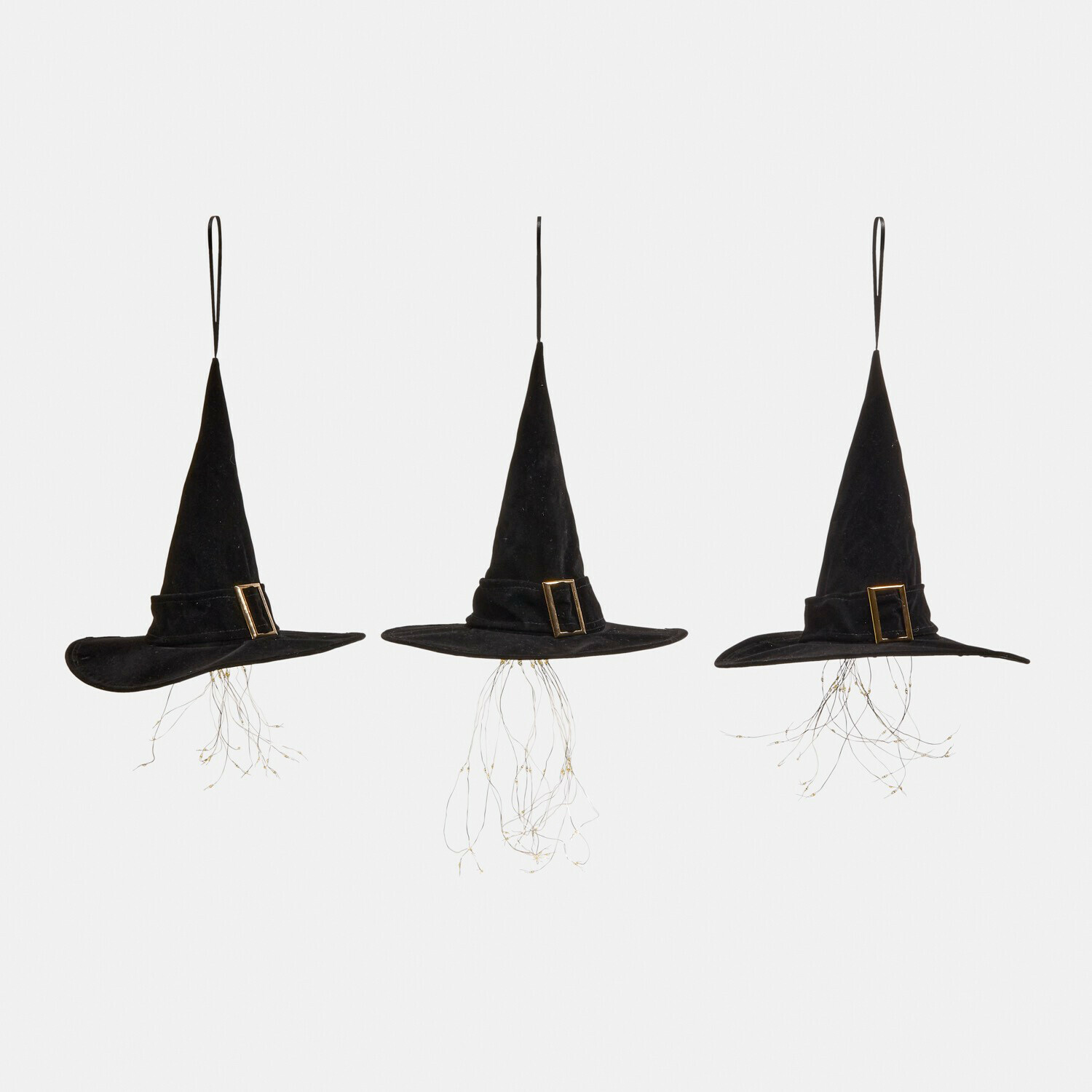 LED-Deko-Hut 3er Set Elarwyn