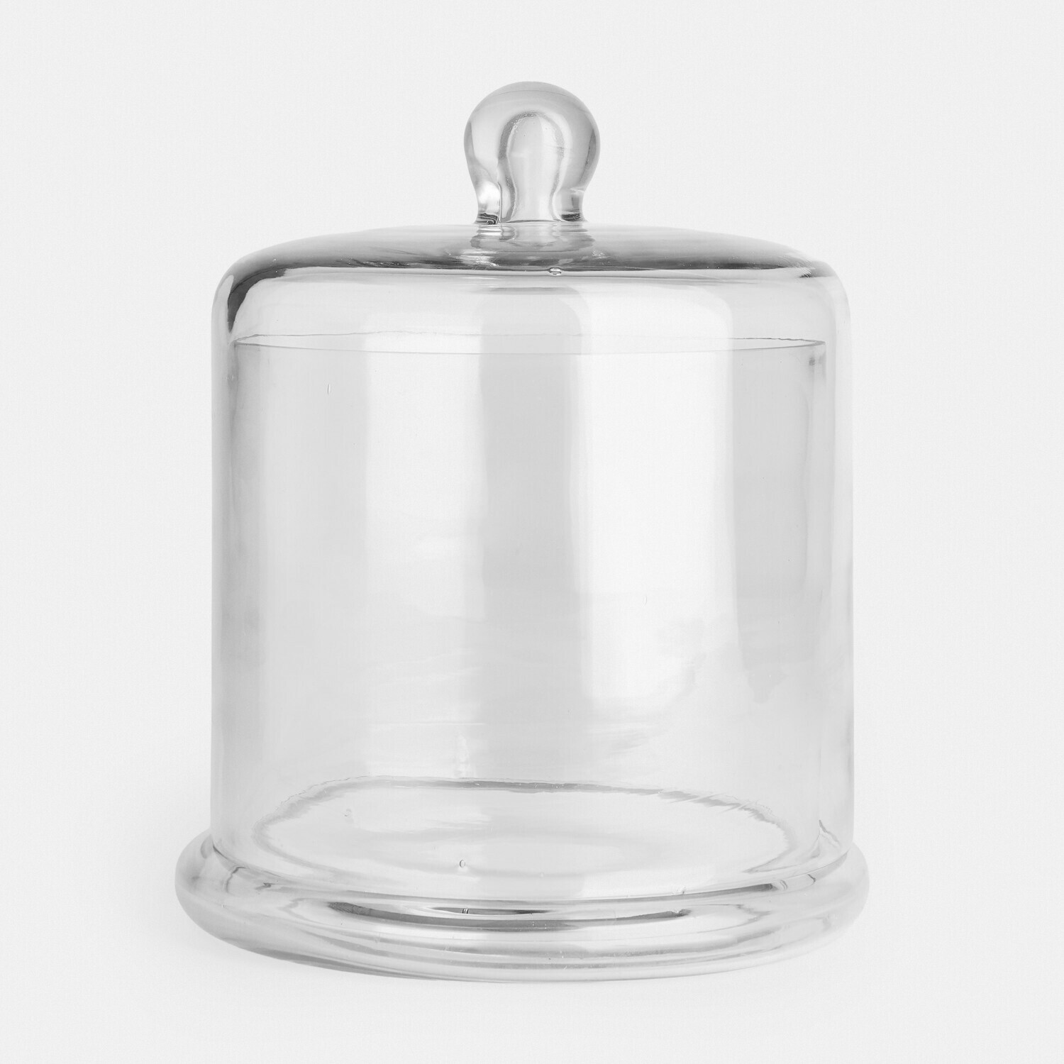 Glasglocke Aislora Transparente Glasglocke mit Griff, ideal zur Aufbewahrung und Dekoration in der Küche