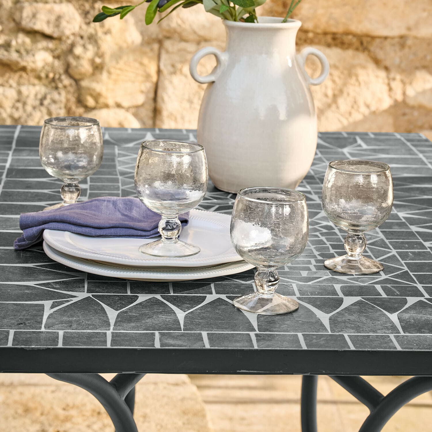 Glas 4er Set Vinoros