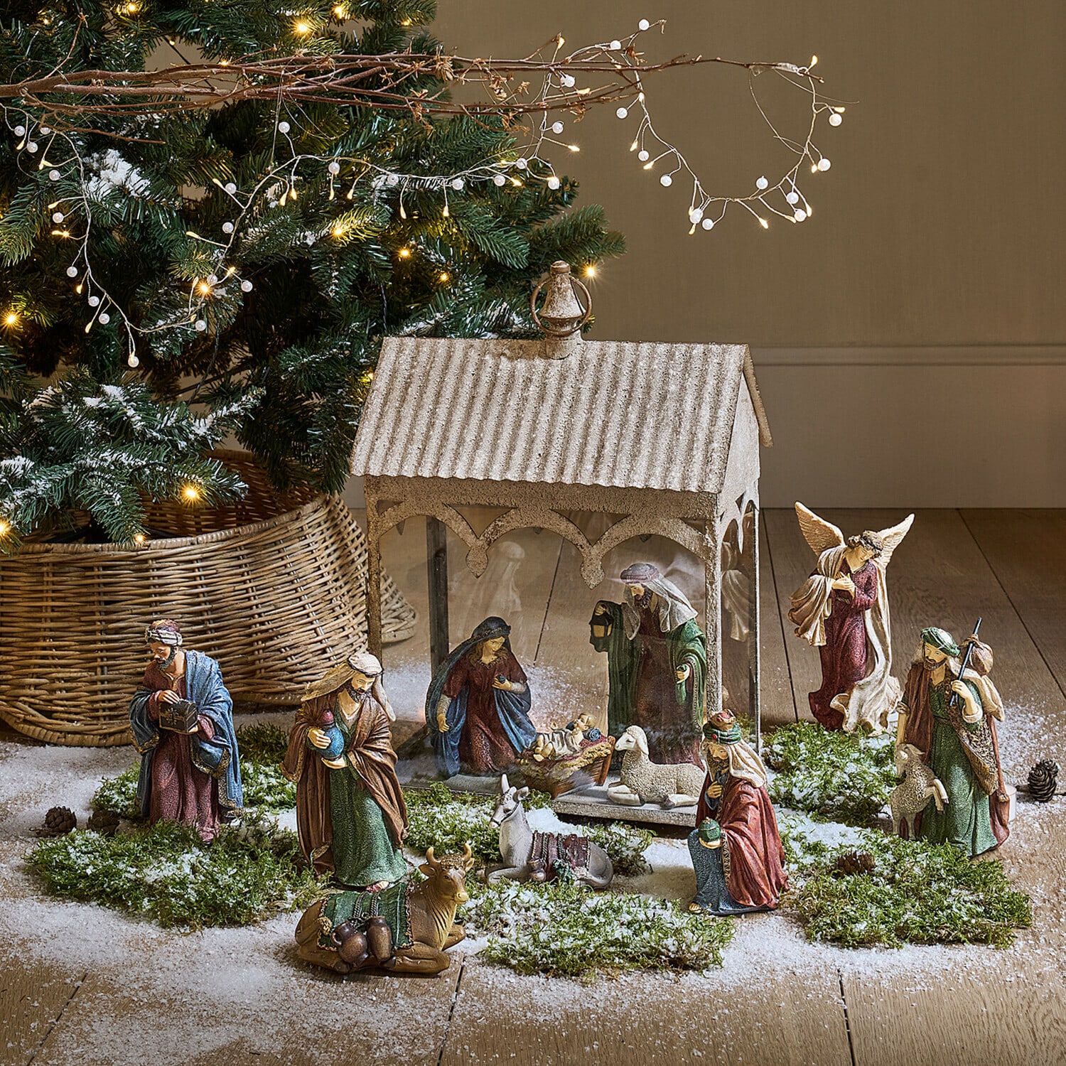 Krippenfiguren 11er Set Christi Krippenfiguren 11er Set Christi