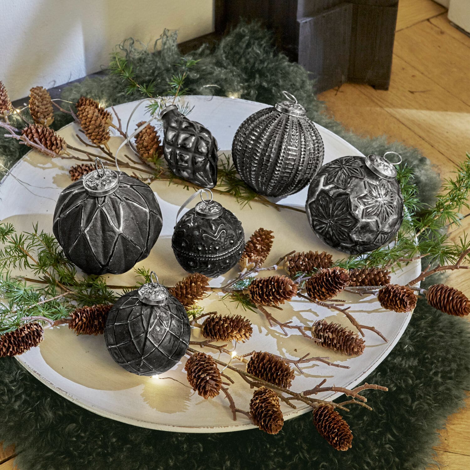 Weihnachtsschmuck 6er Set Villeurs
