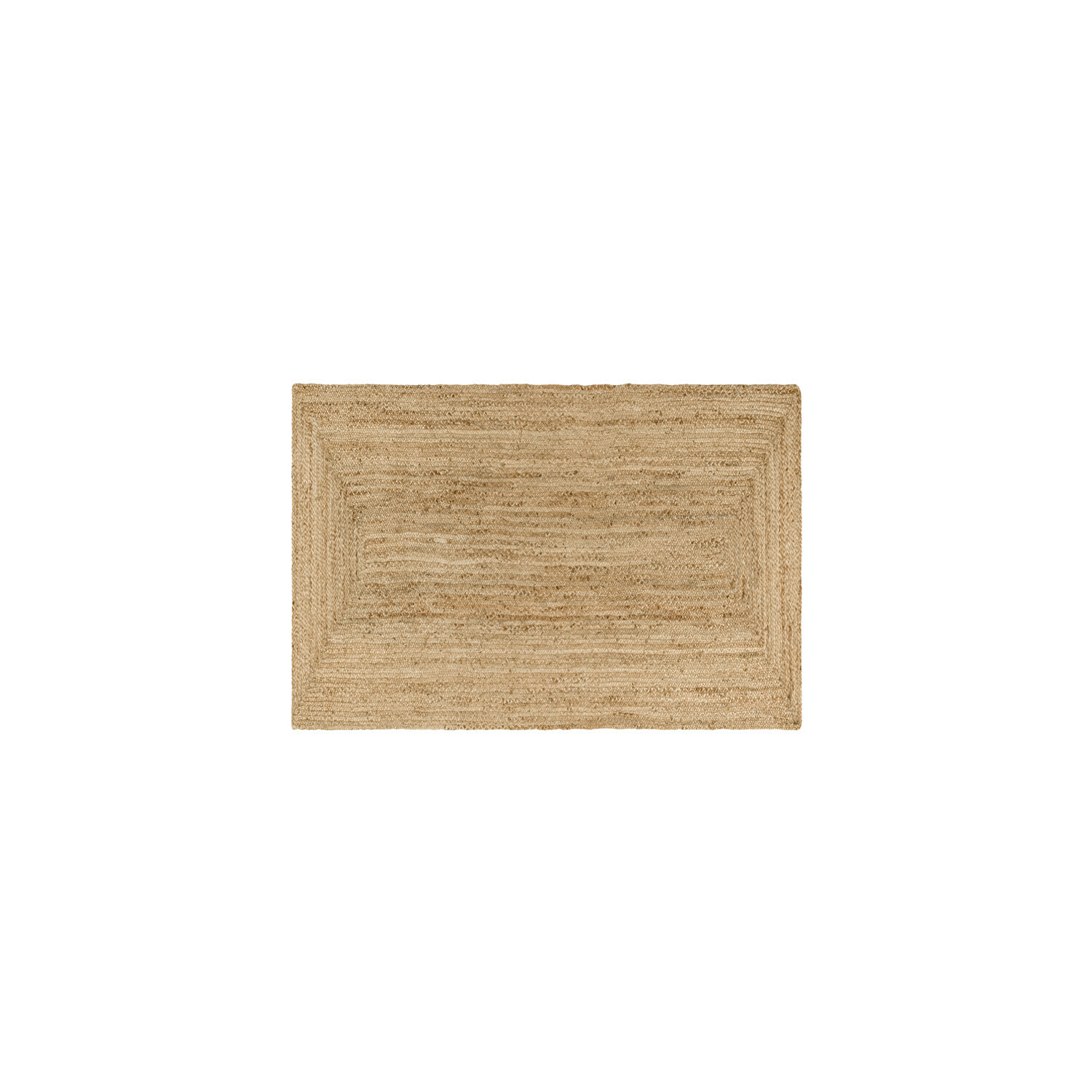 Läufer Révalaine Rechteckiger Teppich aus natürlicher Jute in Beige, ideal für Wohnräume und Böden.