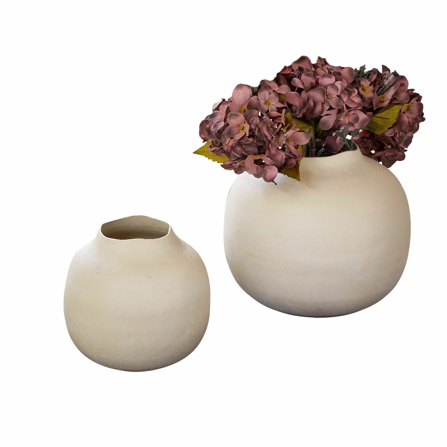Vase 2er Set Fleurons