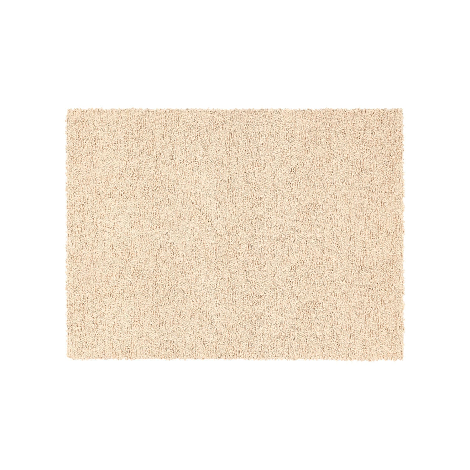 Beiger Badezimmerteppich aus weichem Material, passend für moderne Wohnräume
