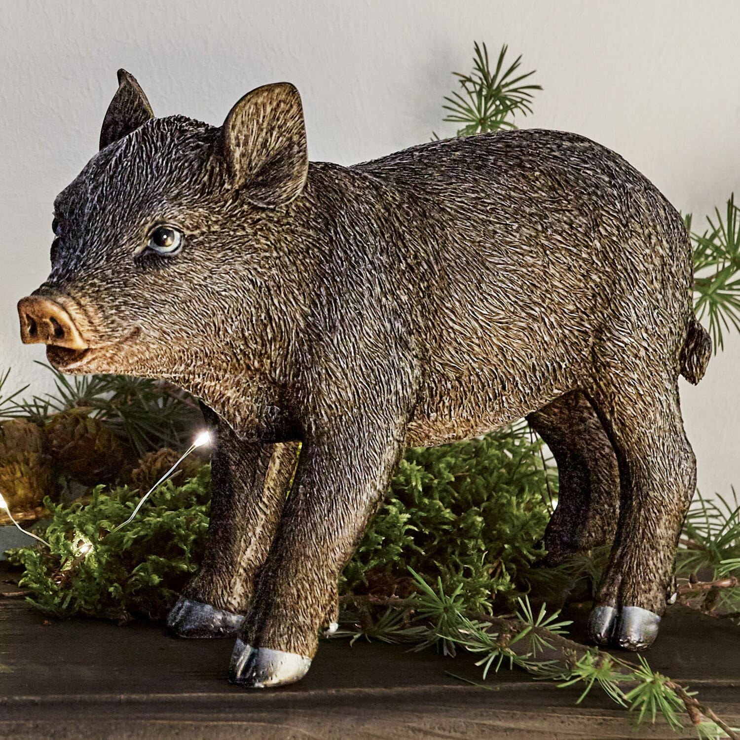 Deko-Schwein 2er Set Silvain