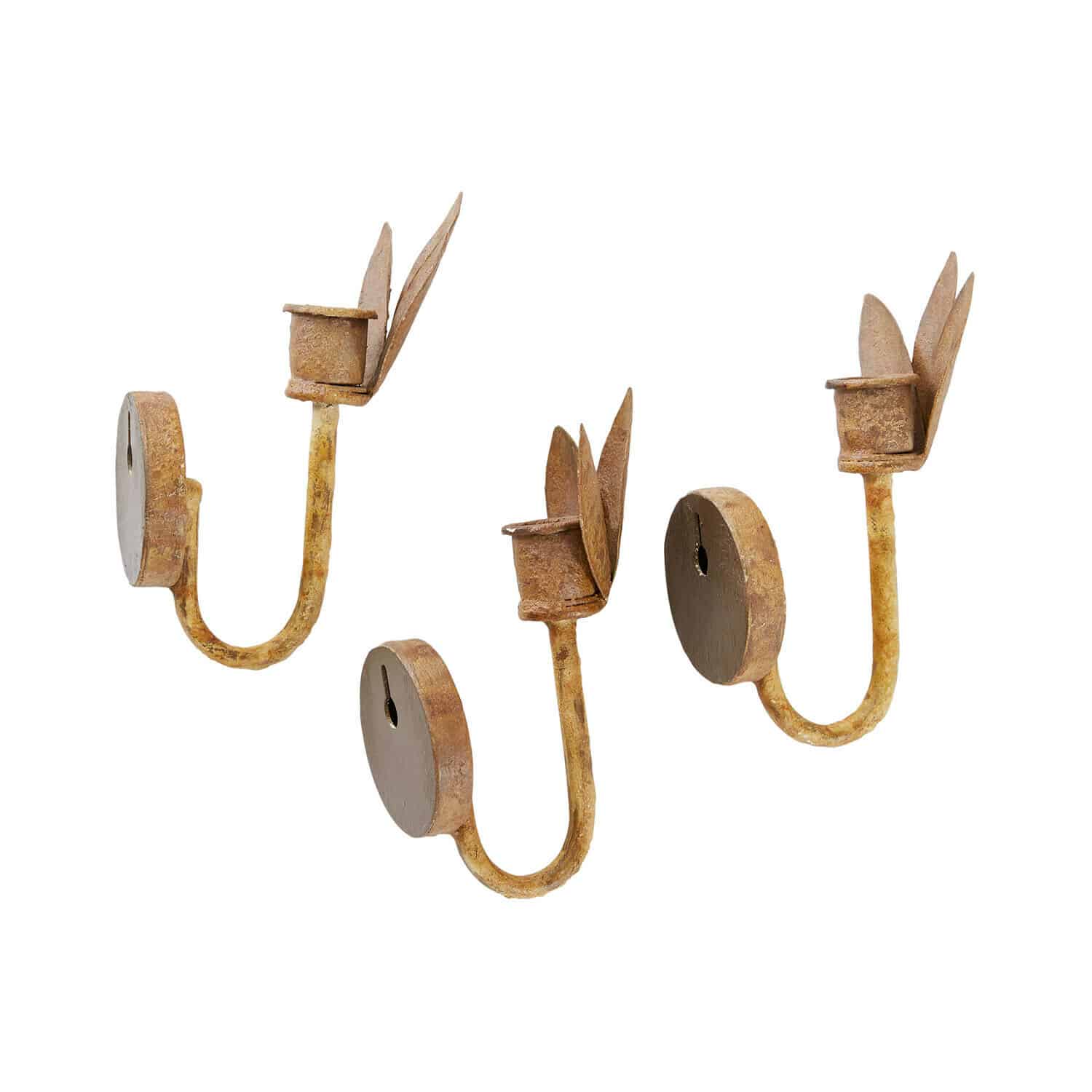 Wandkerzenhalter 3er Set Cressivaux