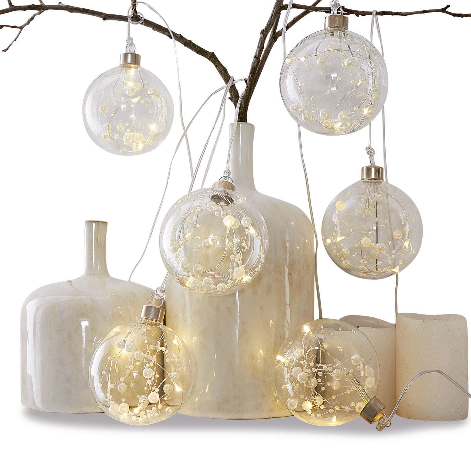 Weihnachtsschmuck 6er Set Gisella