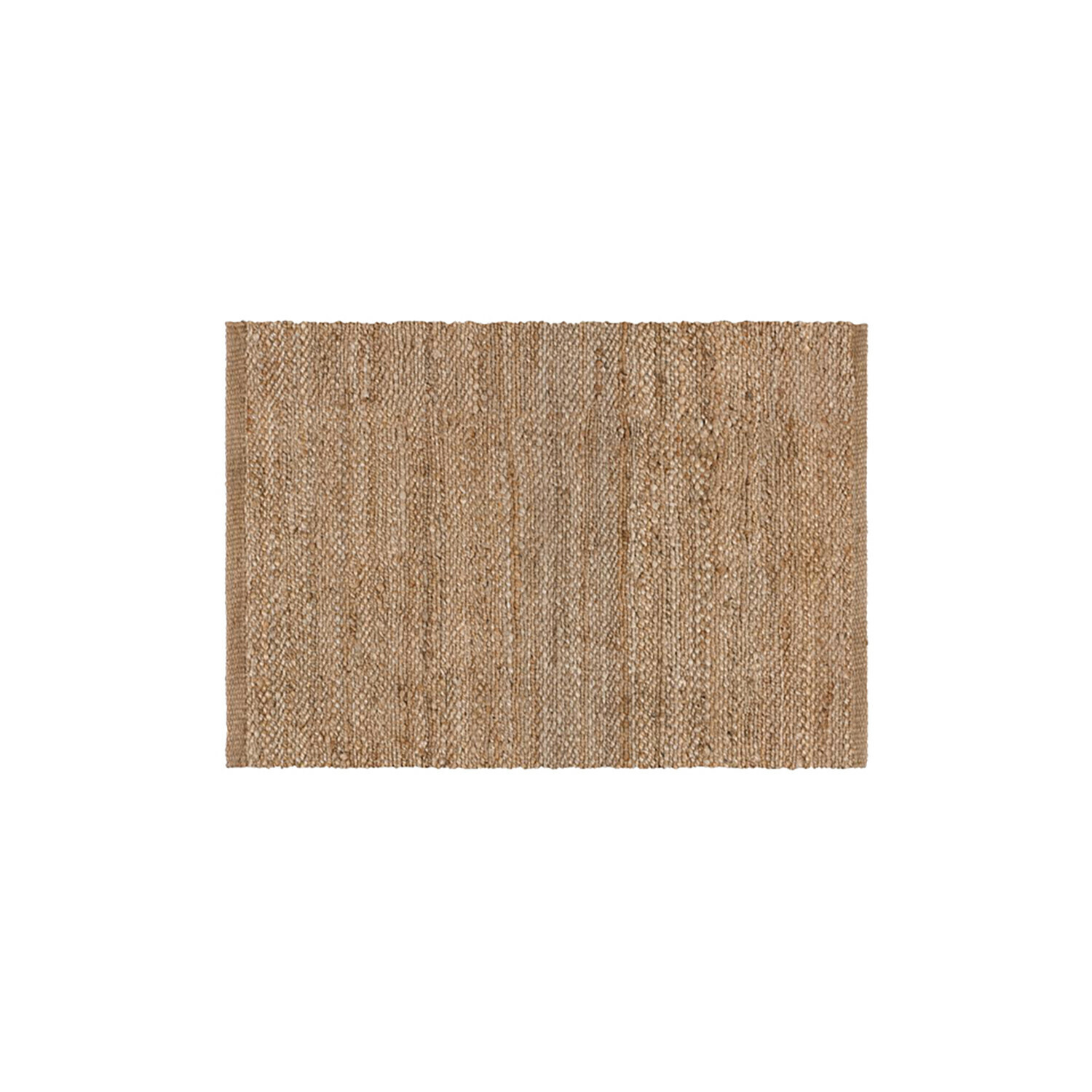 Teppich Abitain Rechteckiger Teppich aus natürlicher Jute in Beige, langlebiges und umweltfreundliches Wohnaccessoire