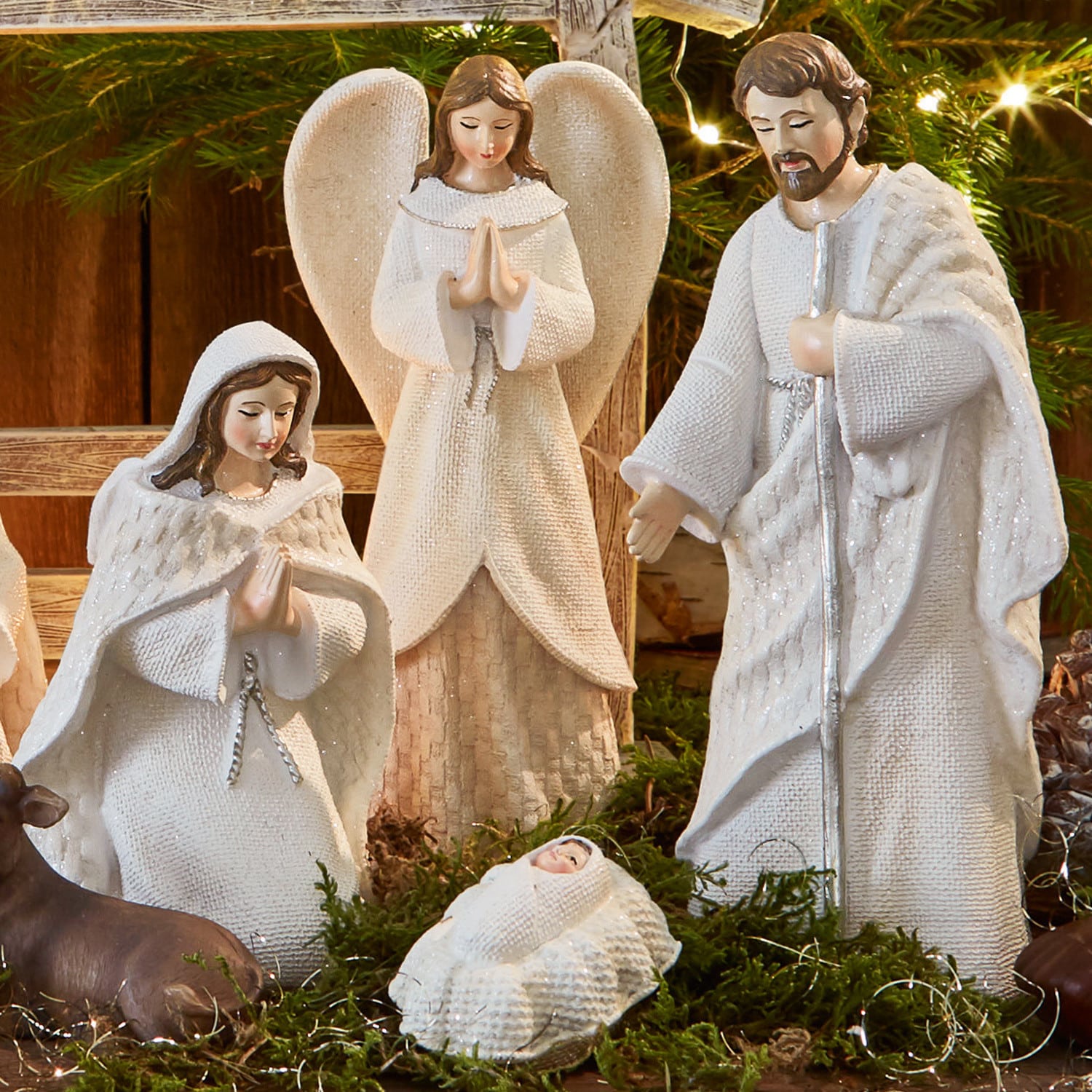 Krippenfiguren 12er Set Santo