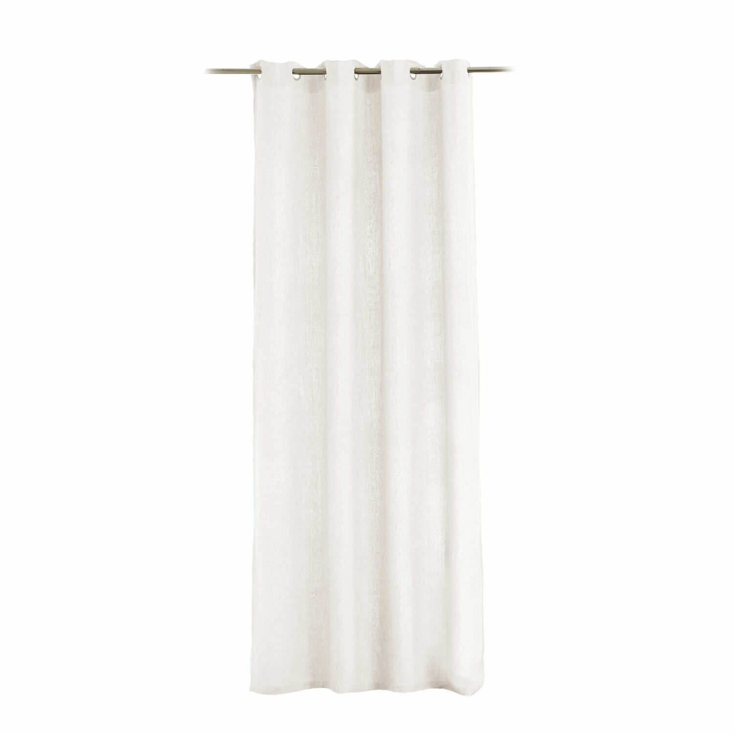 creme Gardine Salinas in Creme aus leichtem Stoff, ideal für Fenster- und Raumdekoration.