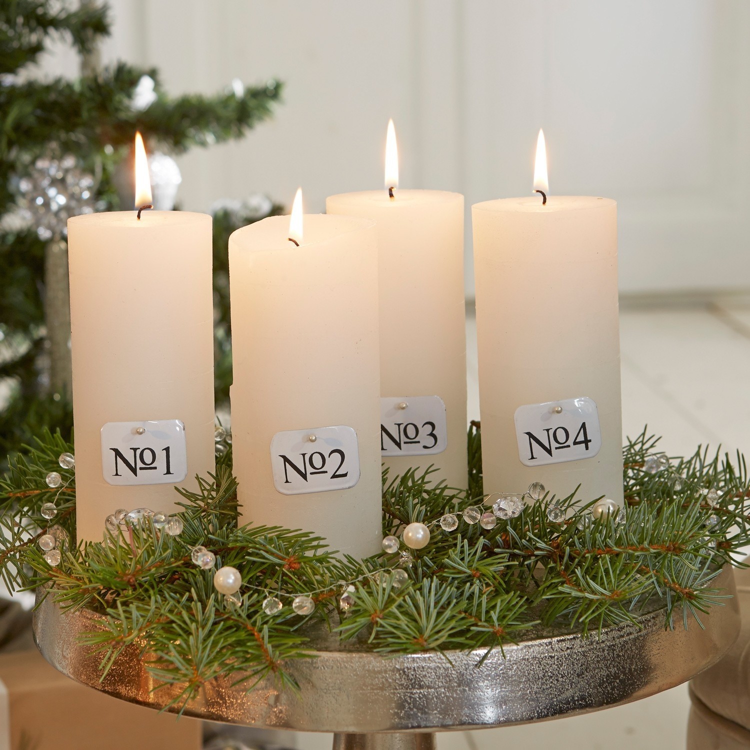 Deko-Pins 4er Set Numero