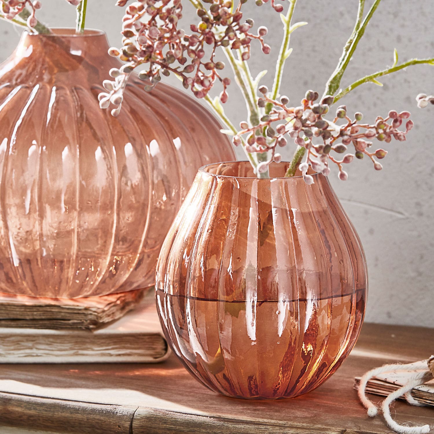 Vase 2er Set Morbinda