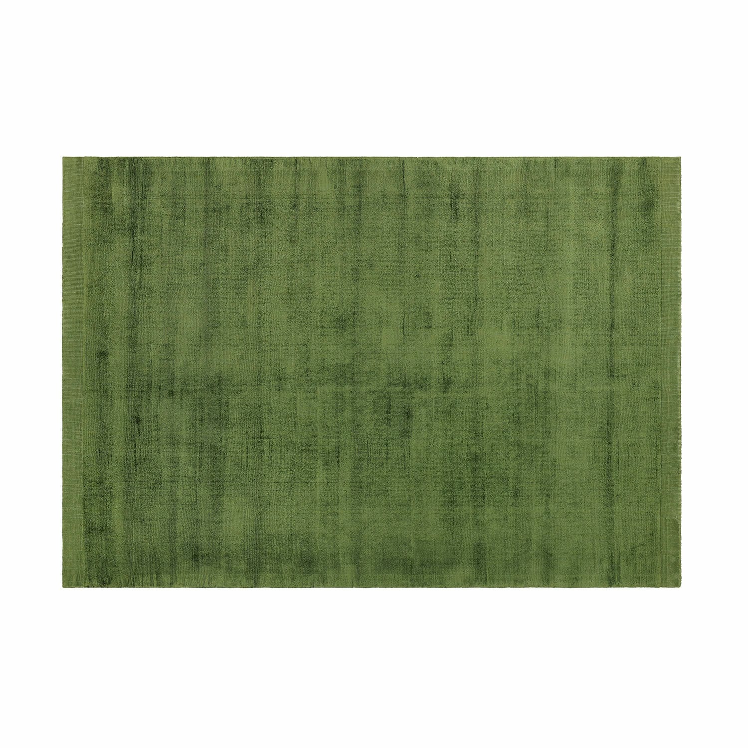 Teppich Leurville in Grün aus weichem Material, ideal für moderne Wohnräume