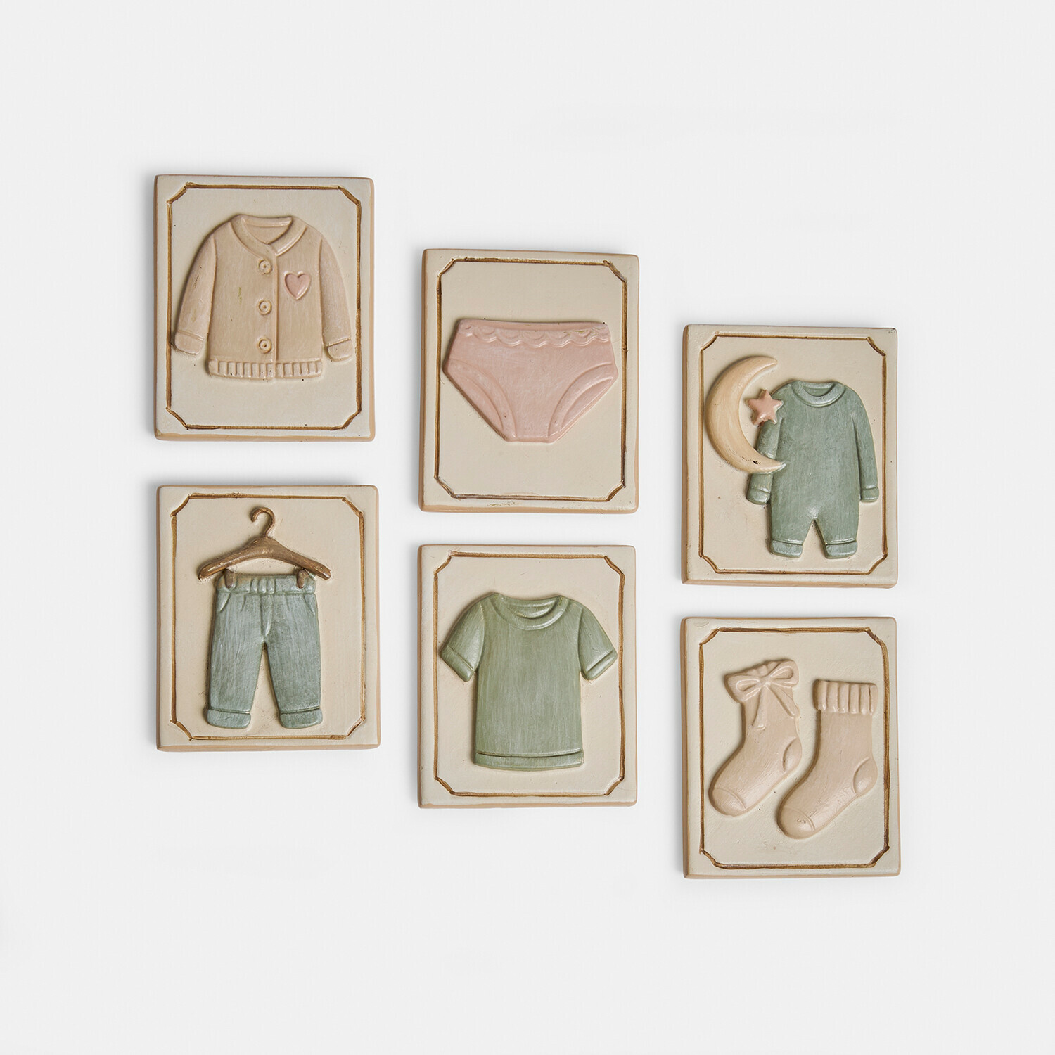 Kleideretiketten 6er Set Nellini