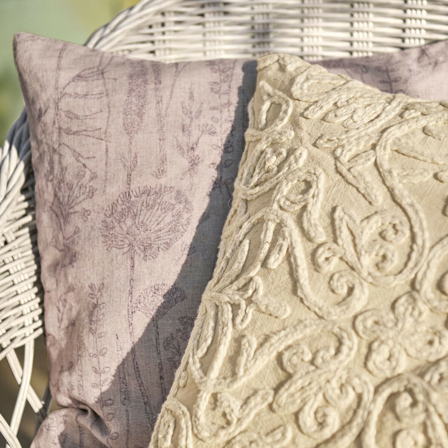 Kissenhülle 2er Set Floraine