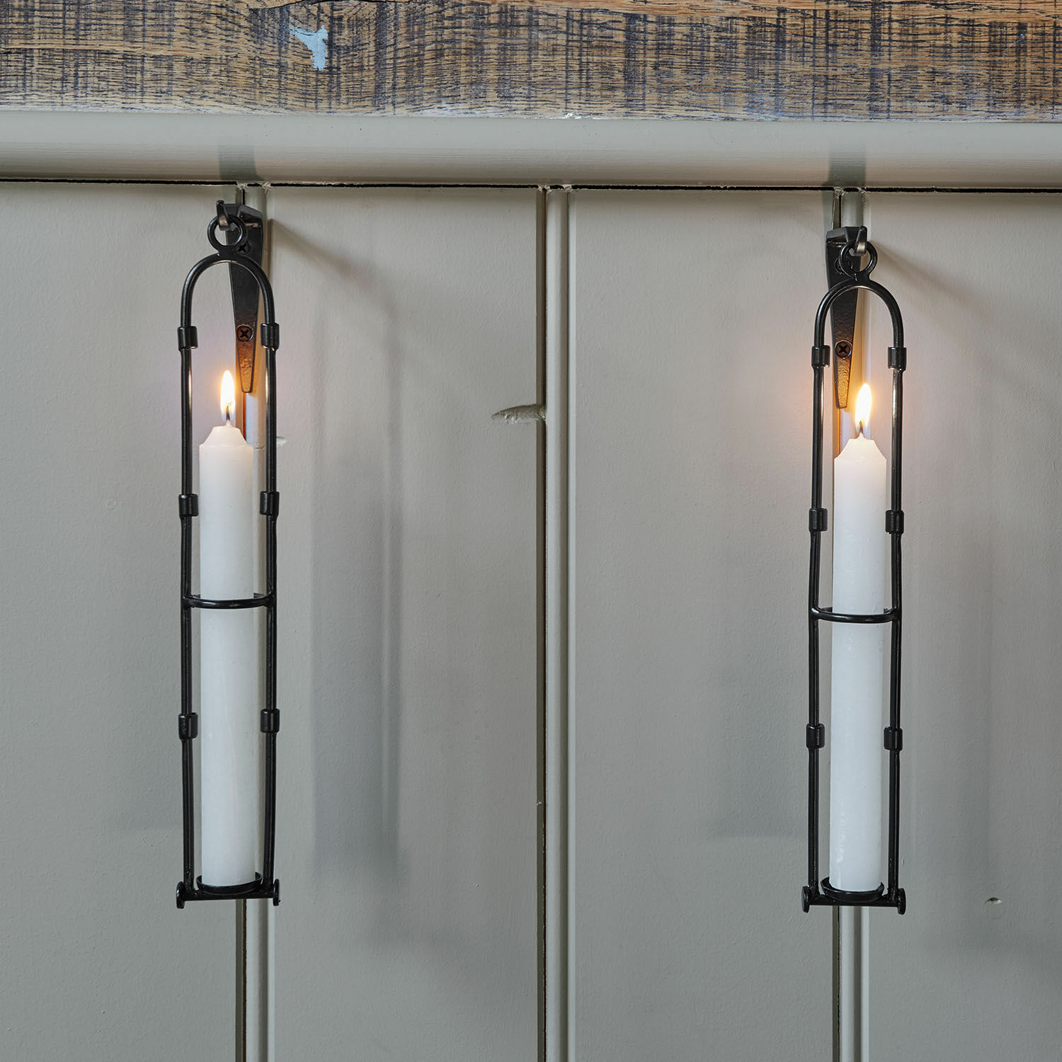 Wandkerzenhalter 2er Set Vivendas