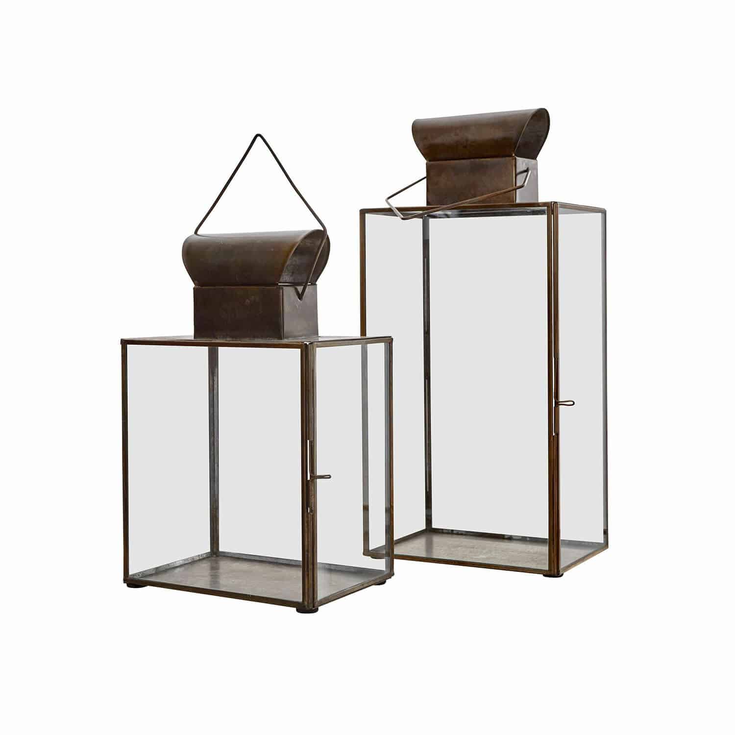 Laterne 2er Set Pluton