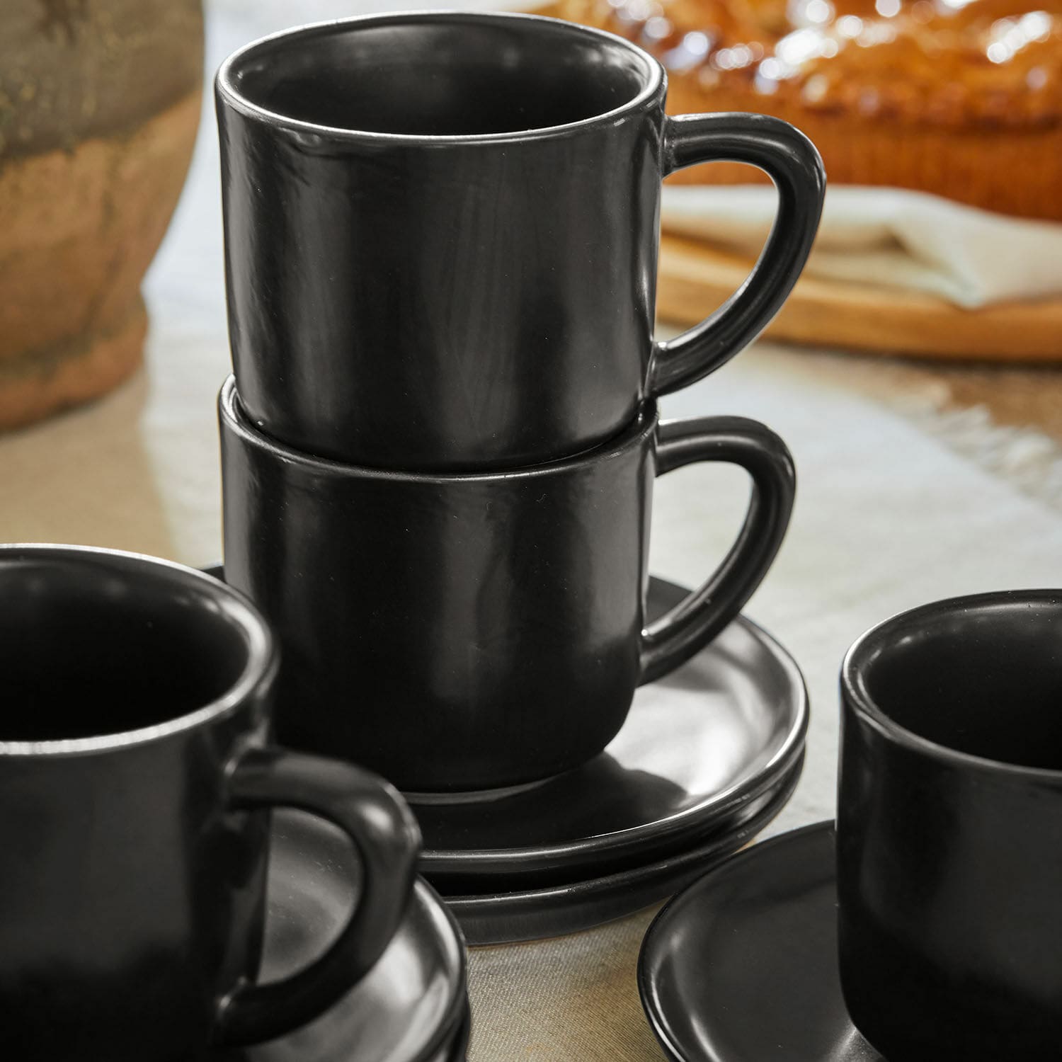 Tasse mit Untertasse 6er Set Biarré