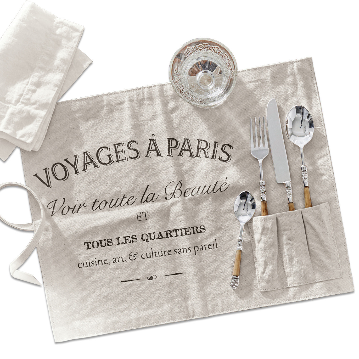 Platzset 2er Set Voyage