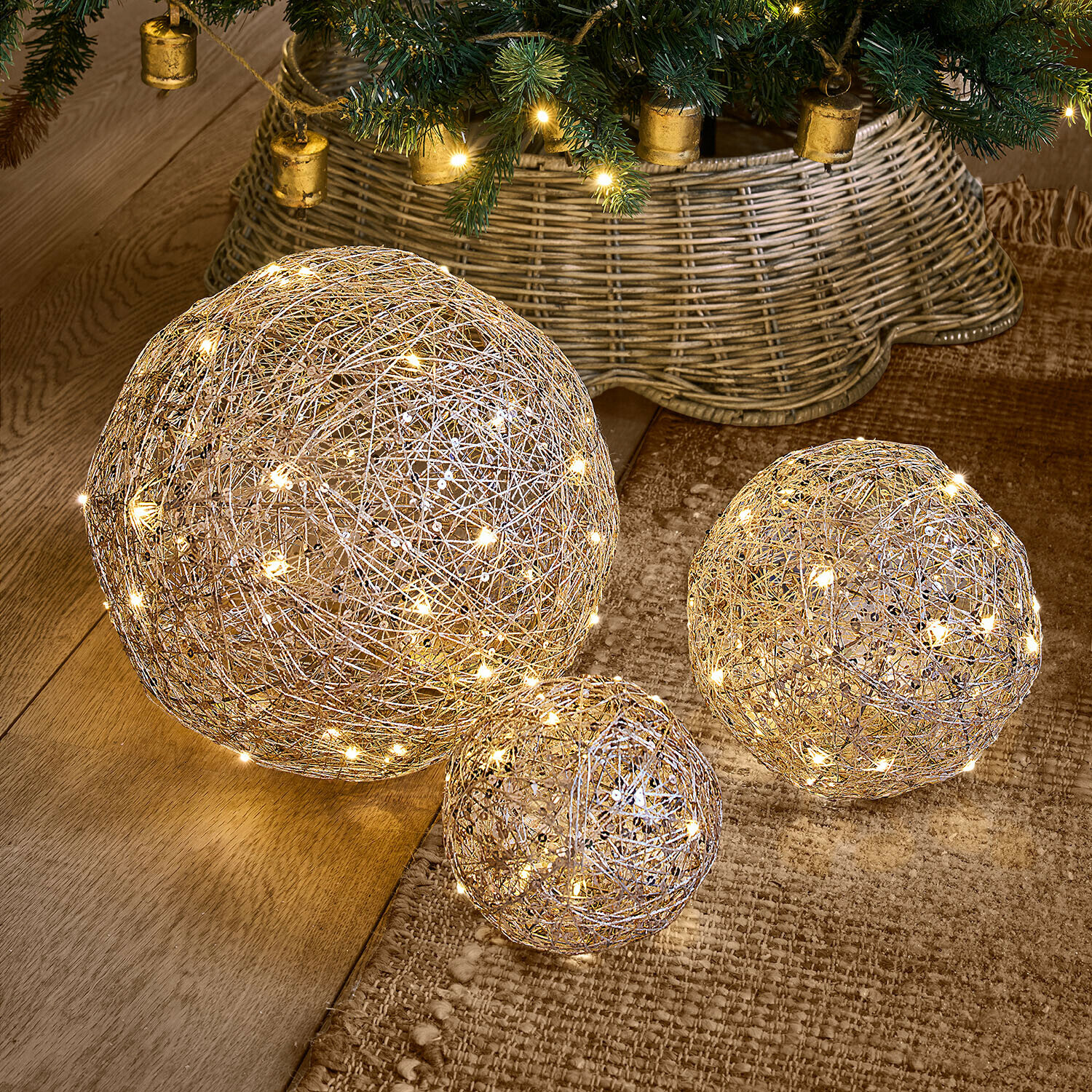 LED-Kugel 3er Set Casaglam LED-Kugel 3er Set Casaglam