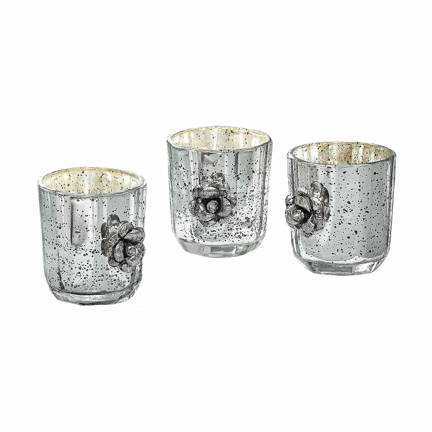 Teelichthalter 3er Set Alovix