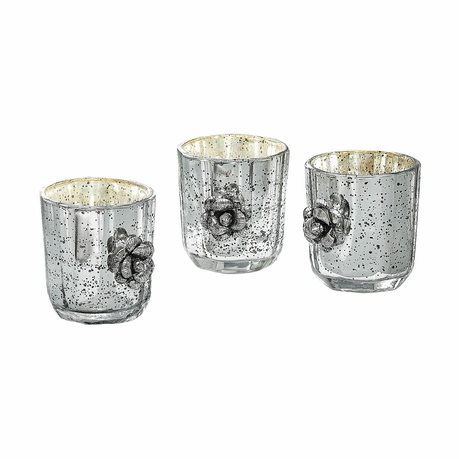 Teelichthalter 3er Set Alovix