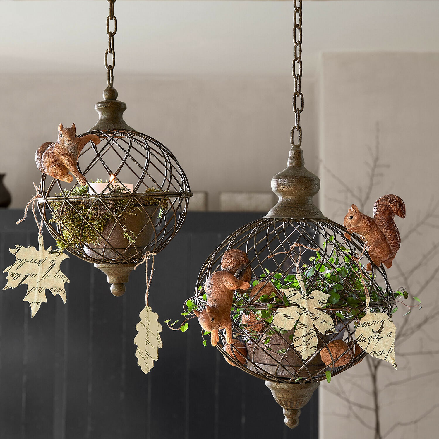 Anhänger 4er Set Fleuriene