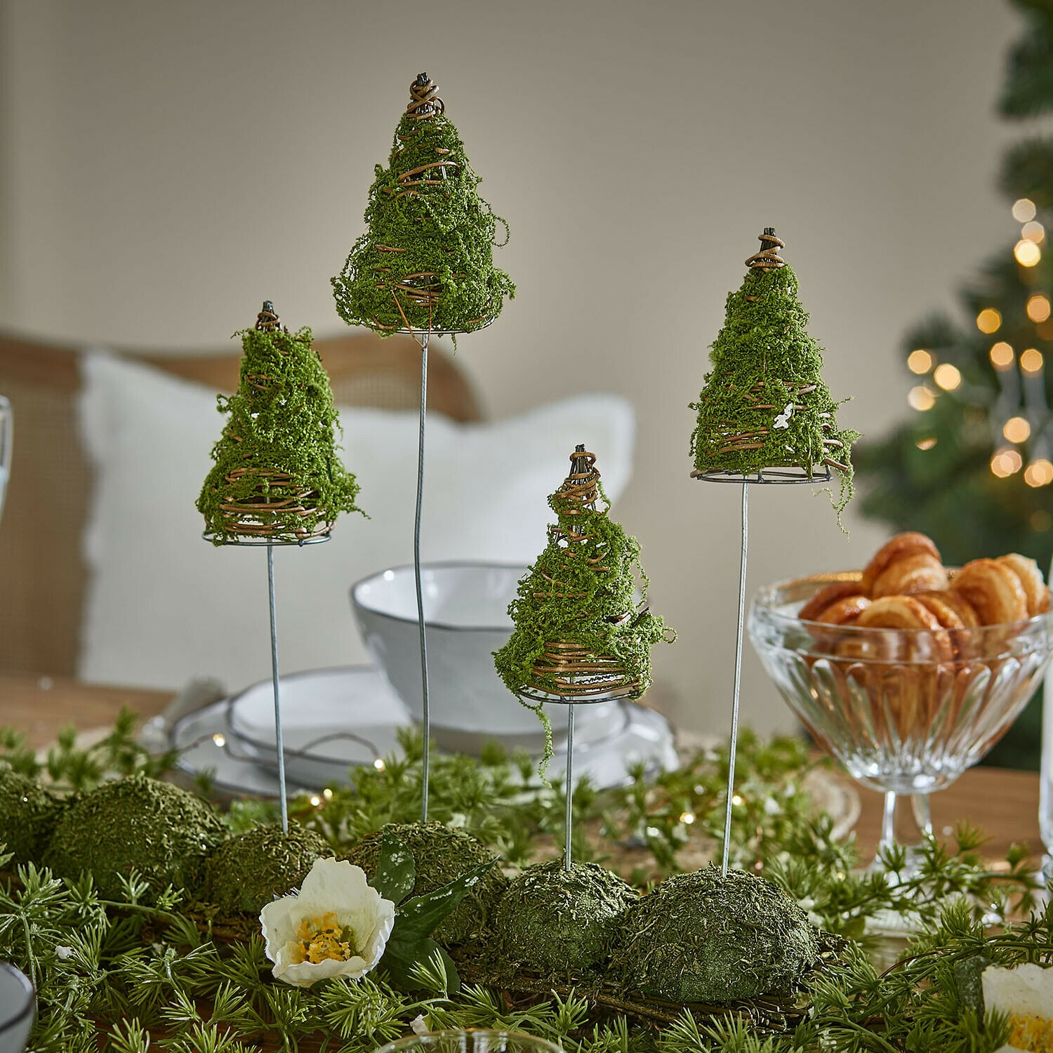 Deko-Baum 4er Set Cassiola