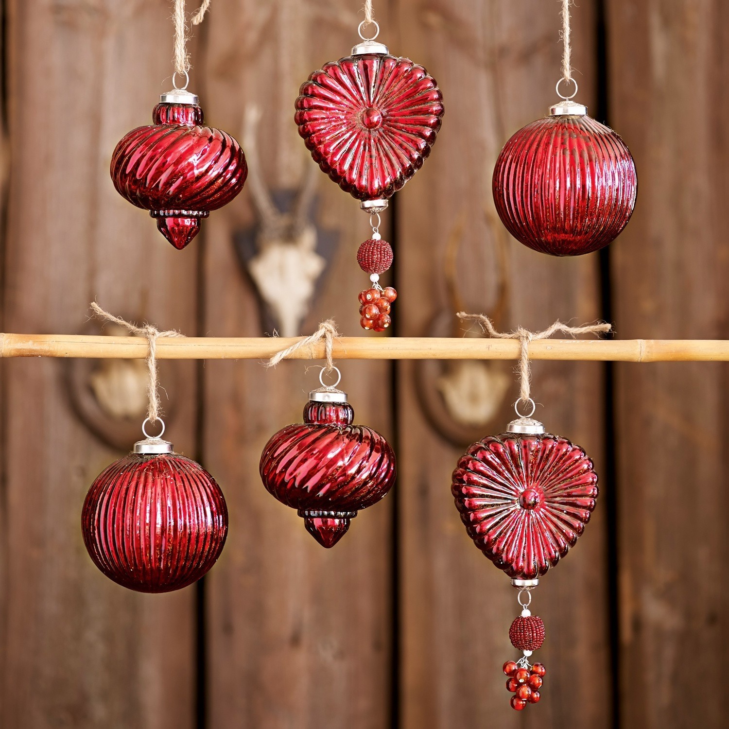 Weihnachtsschmuck 6er Set Fuveau